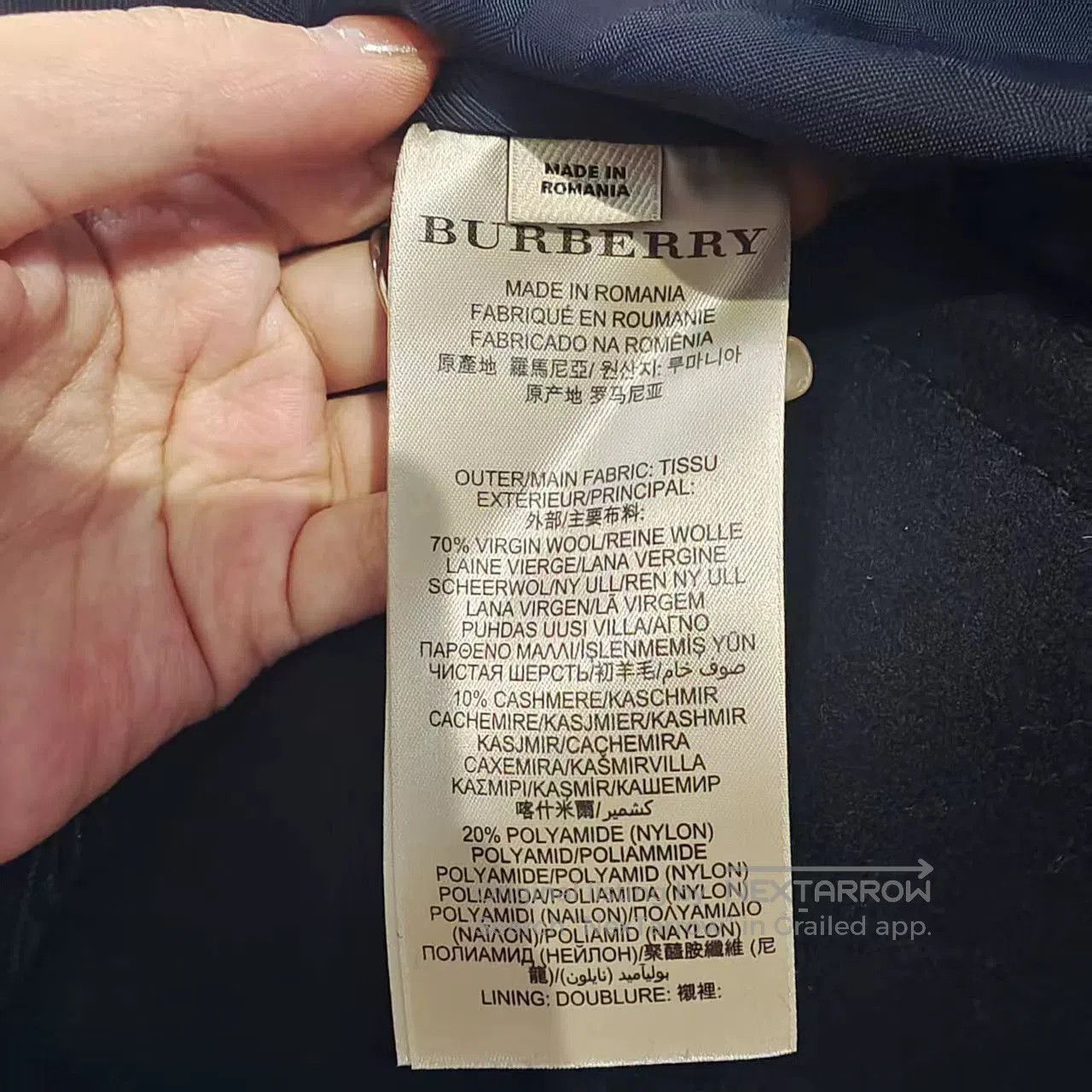 Burberry burberry black short wool coat size 48. Size US M / EU 48-50 / 2 - 5 Thumbnail