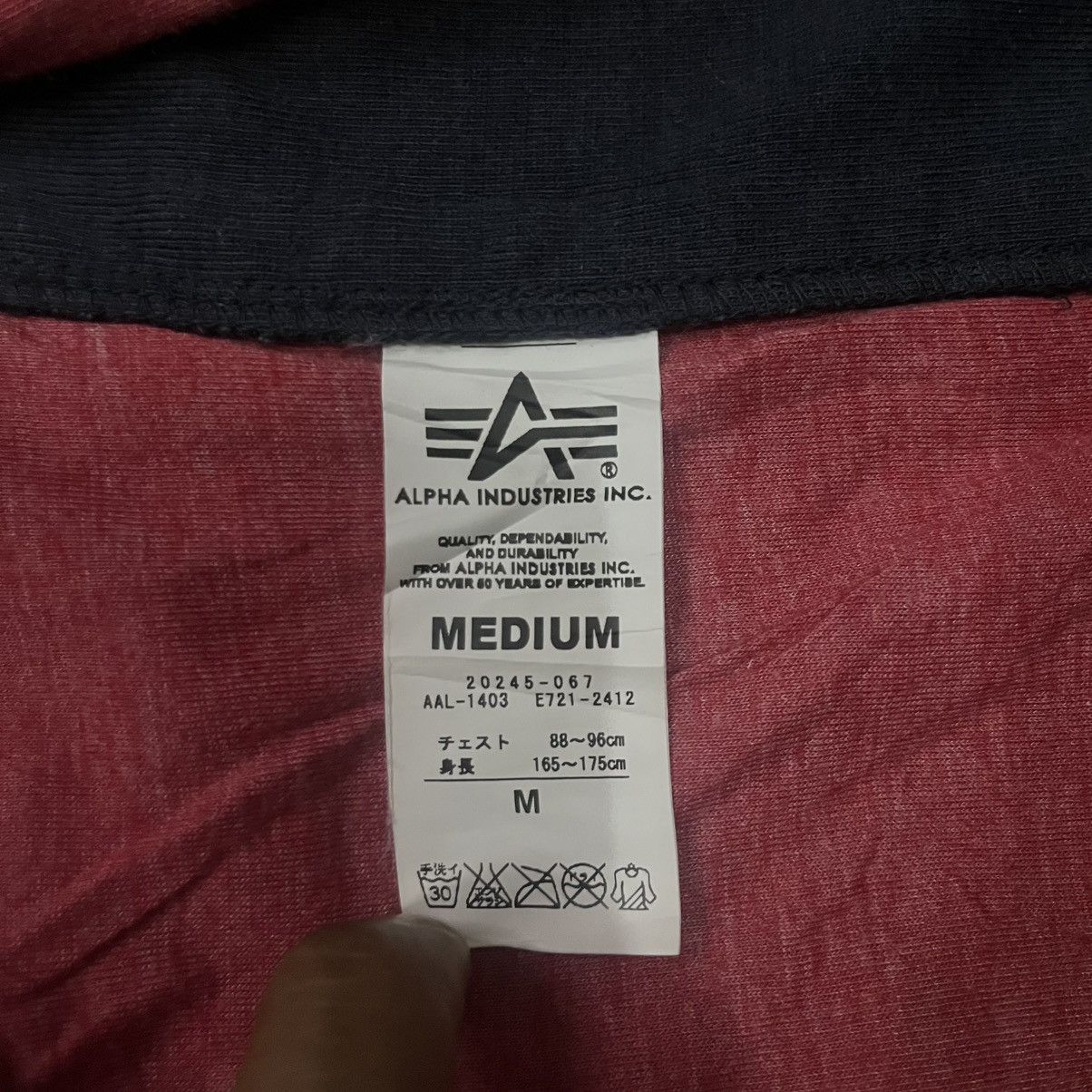 Alpha Industries Alpha Industries Navy Blue Hooded Light Jacket Size M Size US M / EU 48-50 / 2 - 19 Thumbnail