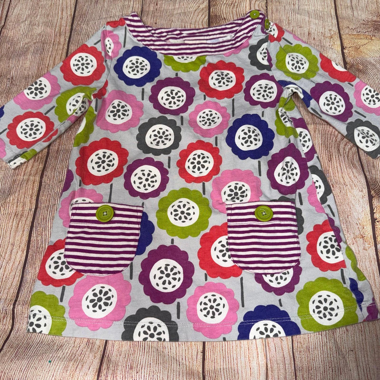 Other Mini Boden Kids' Floral Long Sleeve Top Size 5/6 Size ONE SIZE - 1 Thumbnail