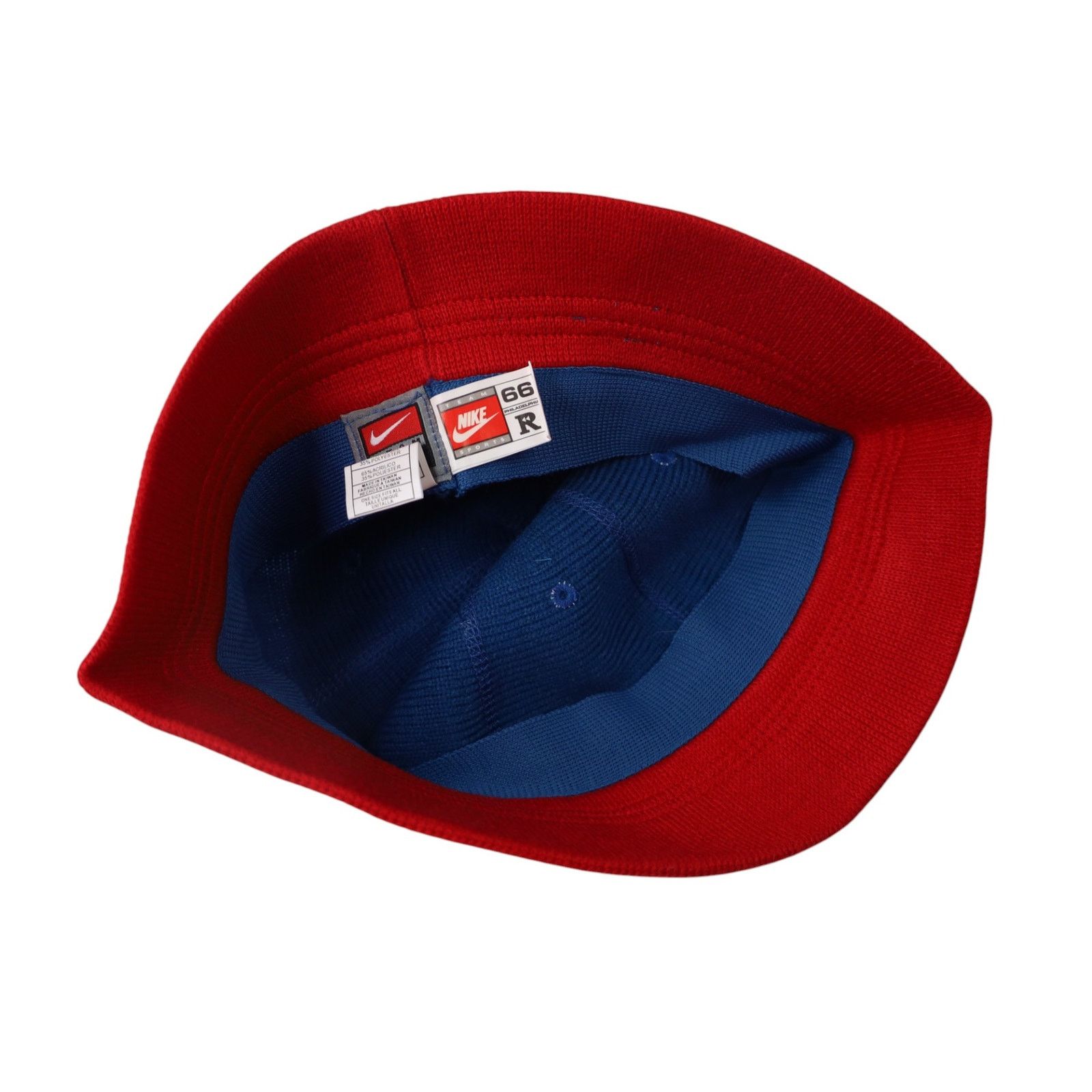 NBA × Nike × Vintage NWT Vintage Y2k Nike Philadelphia Sixers Rewind Bucket Hat Size ONE SIZE - 6 Thumbnail