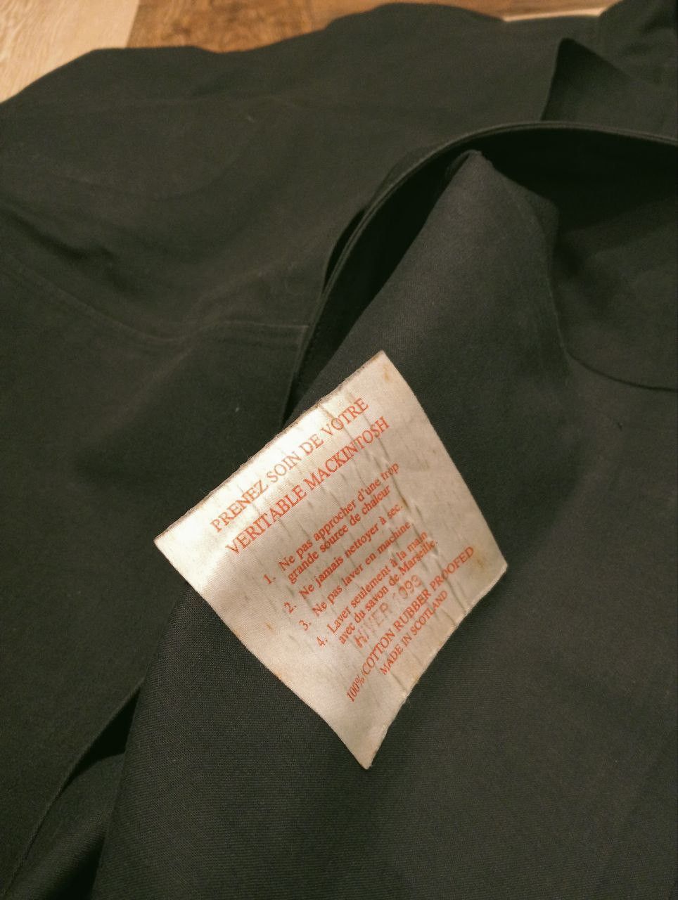 A.P.C. A.P.C COTTON RUBBER PROOFED LONG JACKET Size US M / EU 48-50 / 2 - 8 Thumbnail