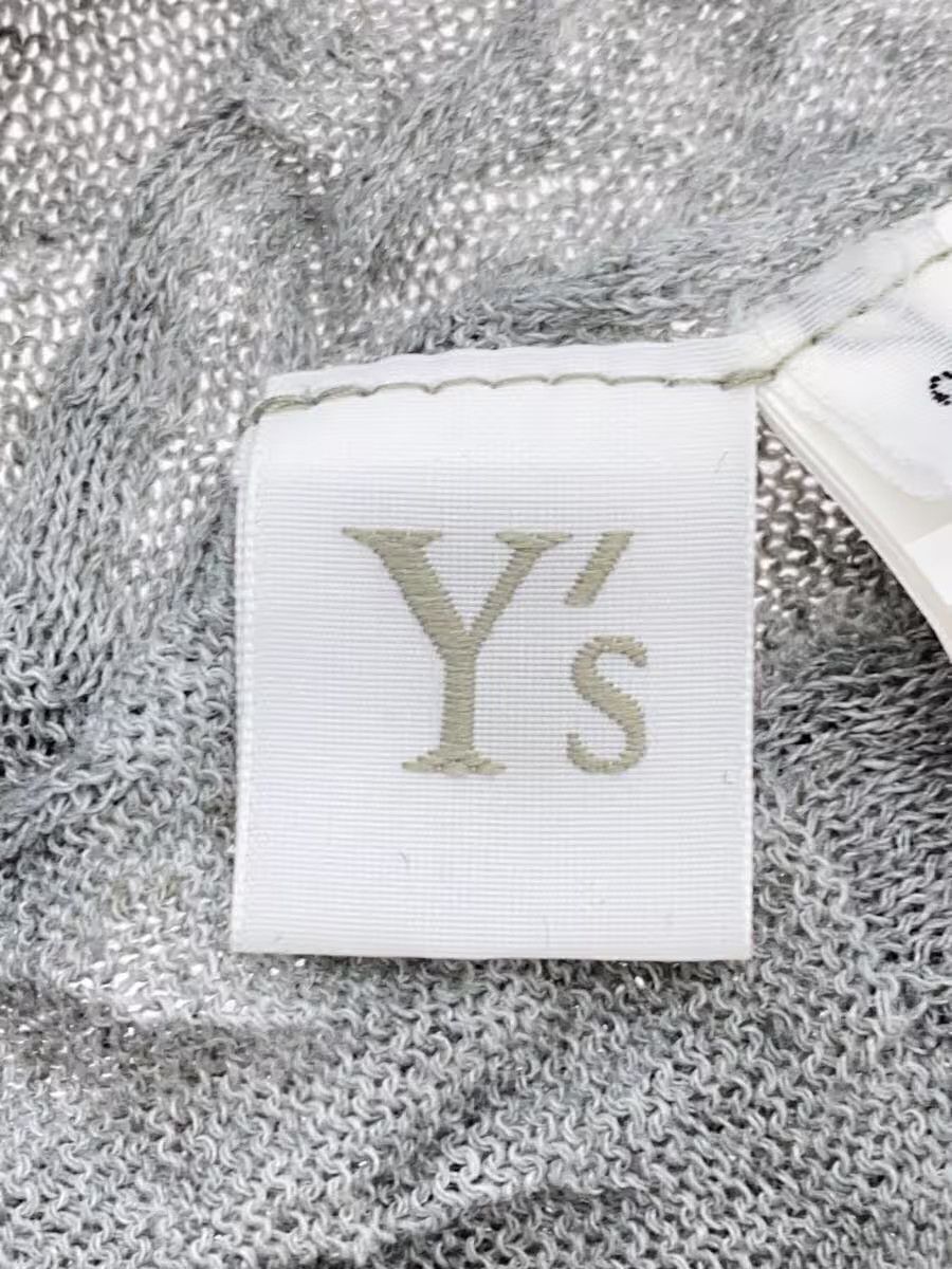 Yohji Yamamoto yohji yamamoto Y's Polyester/Grey knit sweater Size US M / EU 48-50 / 2 - 3 Thumbnail