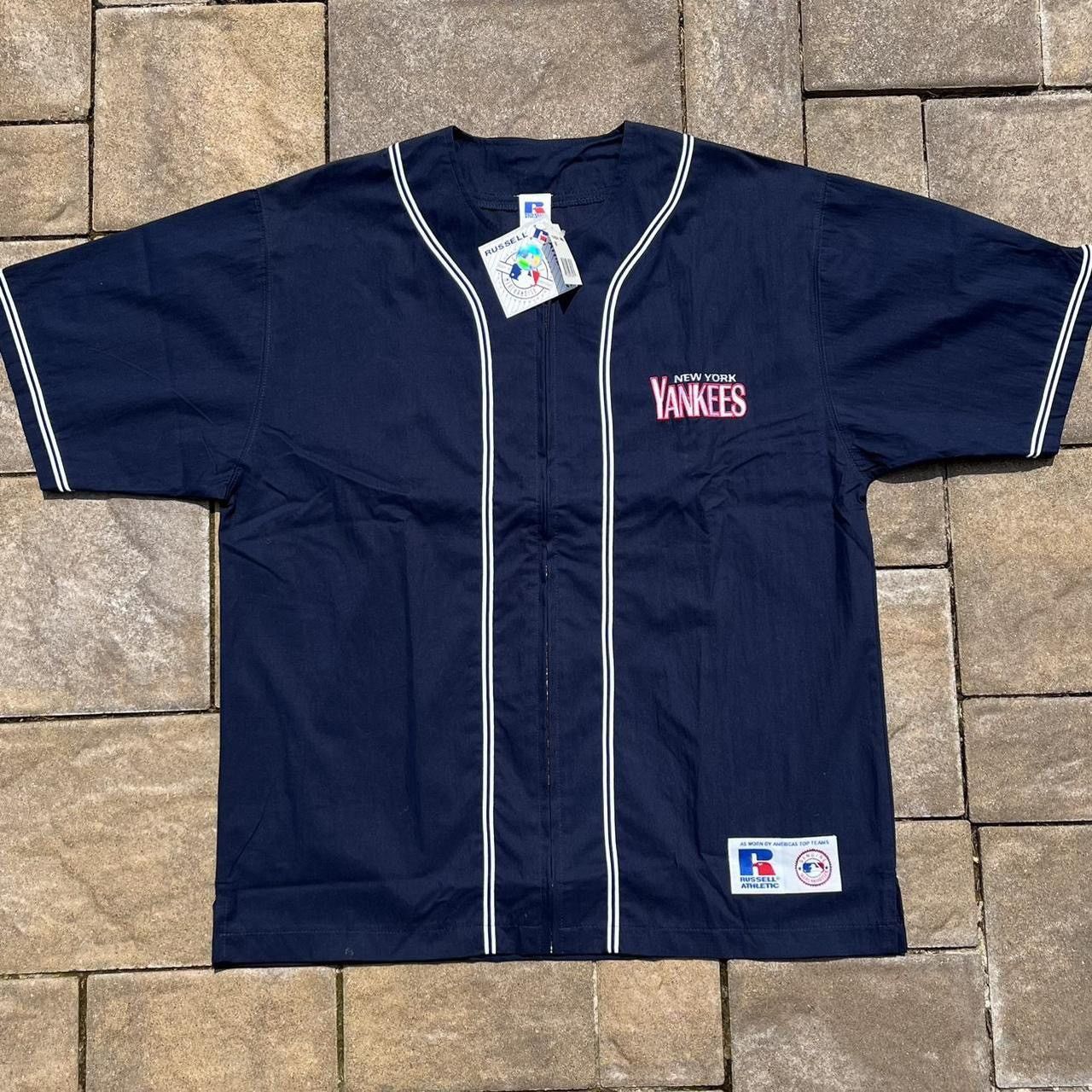 MLB × Vintage Vintage Russell Athletic MLB New York Yankees Jersey Size US XL / EU 56 / 4 - 1 Thumbnail