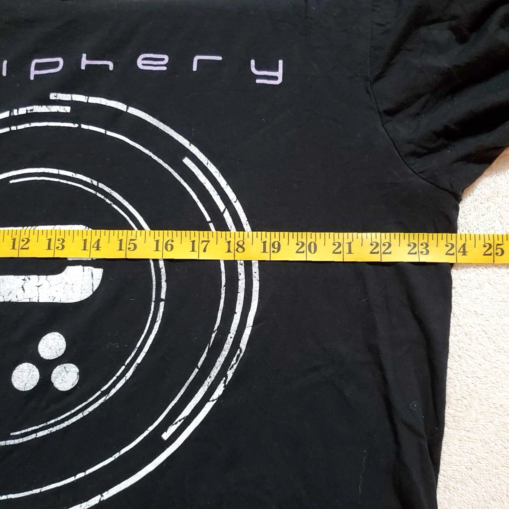 Anvil Periphery Spring Tour 2023 Black T Shirt Size XL Djent Is Not A Genre Band Djent Size US XL / EU 56 / 4 - 4 Thumbnail