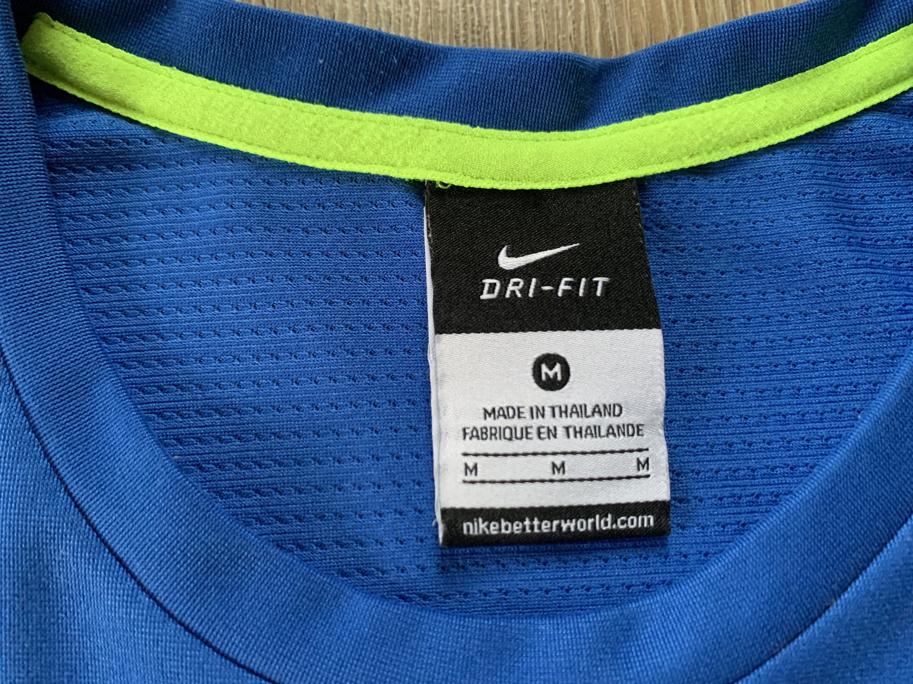 Nike Nike Training Blue Tank Top Sleeveless T Shirt Size US M / EU 48-50 / 2 - 7 Thumbnail