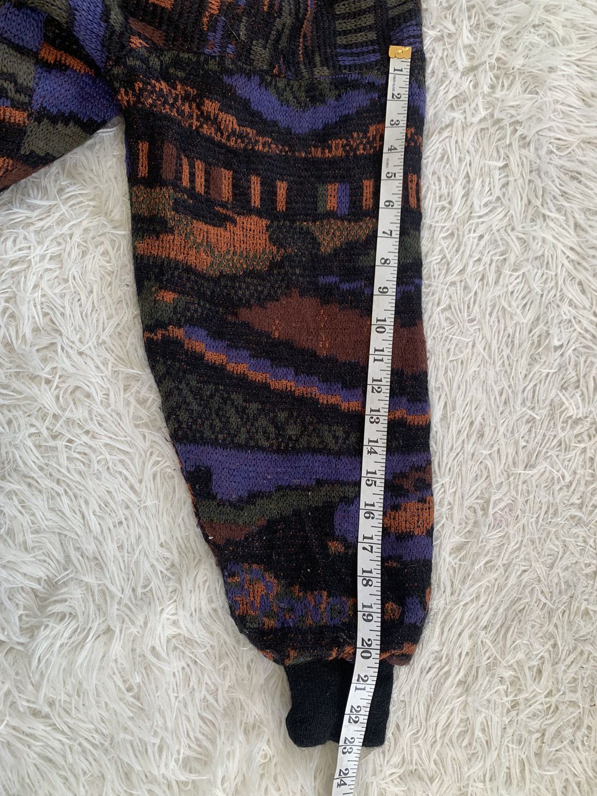 Guy Laroche Cozy Art Pattern Guy Laroche Paris Wool Jacket Size US L / EU 52-54 / 3 - 13 Thumbnail