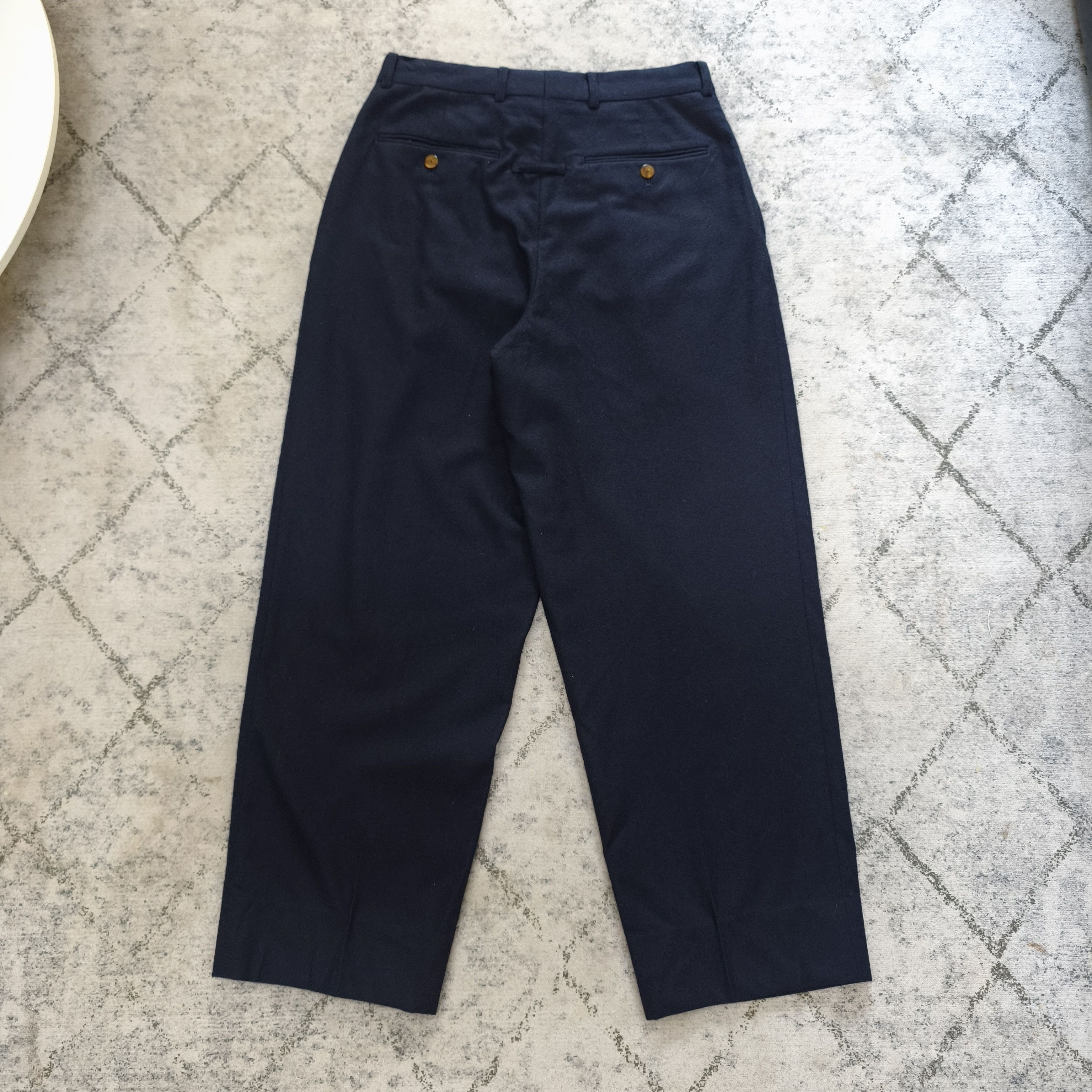 Jean Paul Gaultier Vintage Jean Paul Gaultier Homme Wool Pants Size US 29 - 3 Thumbnail