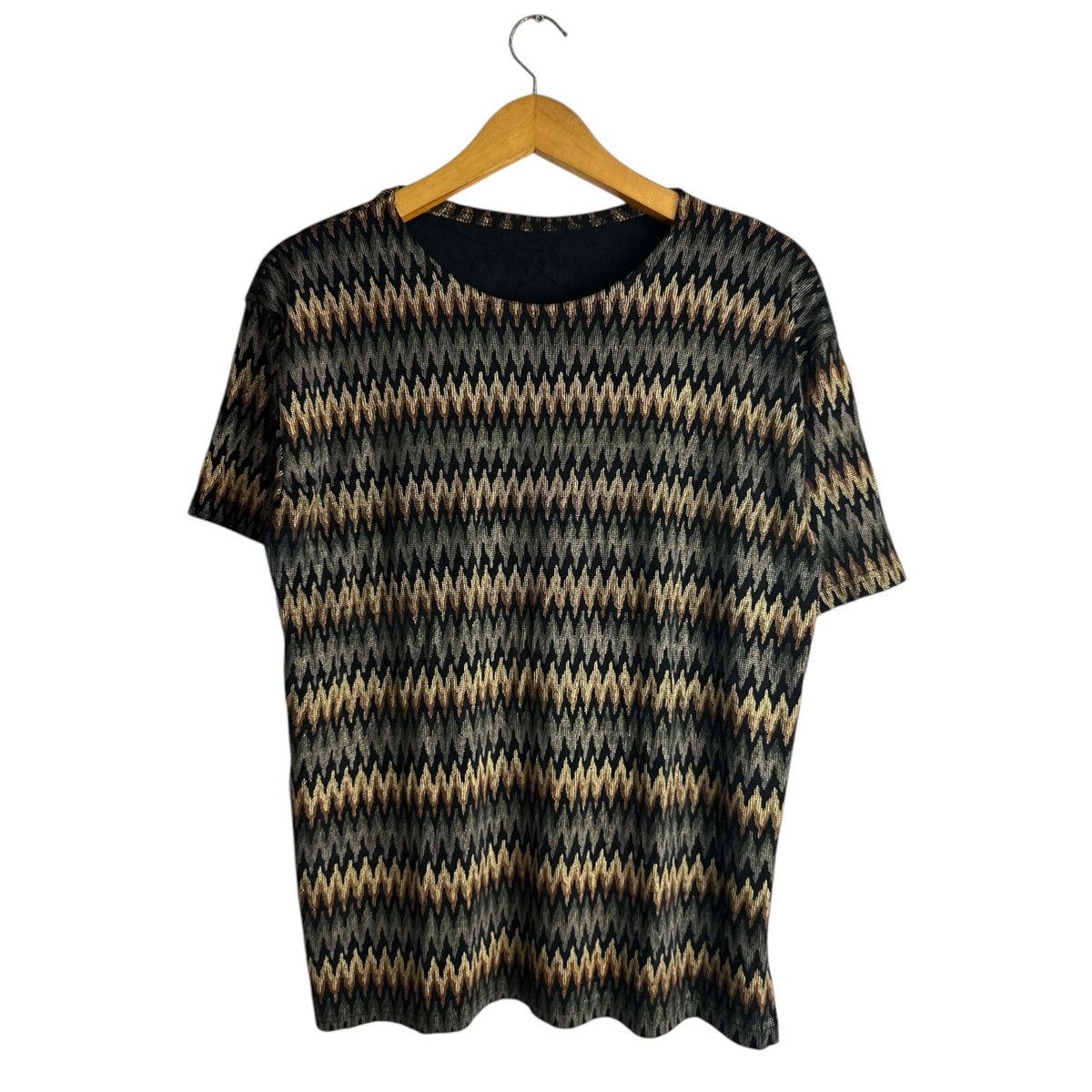 Japanese Brand ABSTRACT DESIGN SHORT SLEEVE ISSEY MIYAKE YOHJI STYLE Size US M / EU 48-50 / 2 - 1 Thumbnail
