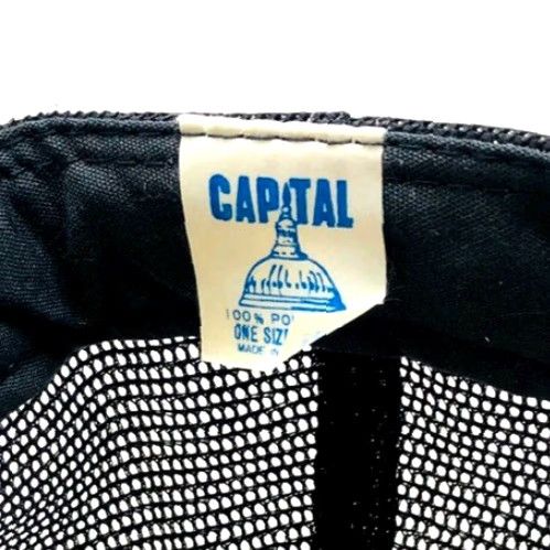 Kapital VINTAGE 1980’S C-J’S TROPHIES Oshkosh Wisconsin Advertising Trucker Hat Cap Snap Nike? Size ONE SIZE - 5 Thumbnail
