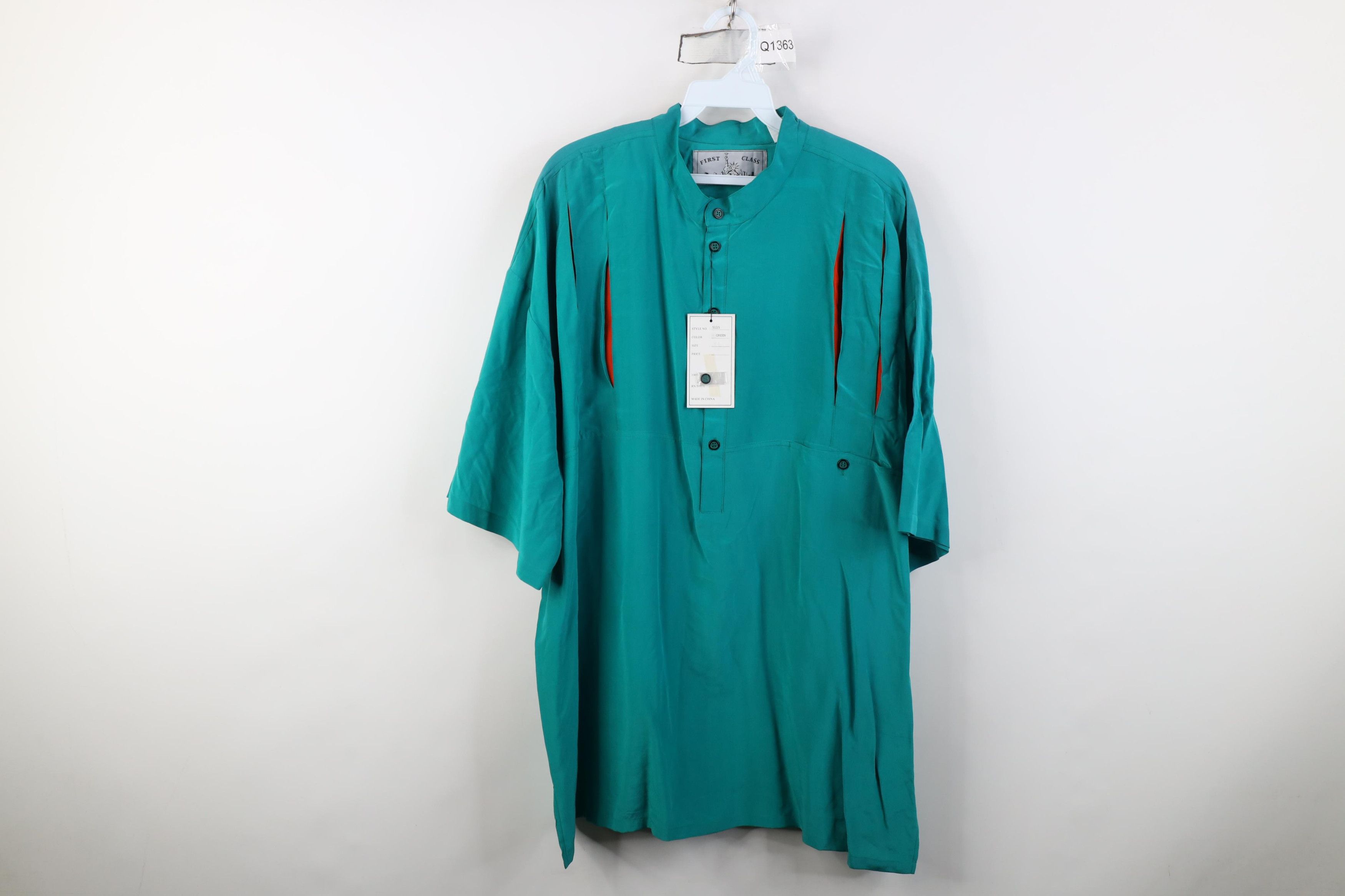 Vintage Deadstock Vintage 90s Streetwear Collar Button Polo Shirt Size US XL / EU 56 / 4 - 1 Thumbnail