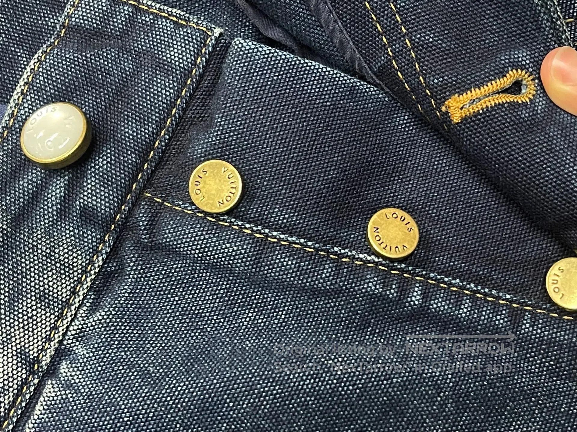 Louis Vuitton Louis Vuitton x Nigo Denim Shorts. Size US 29 - 6 Thumbnail
