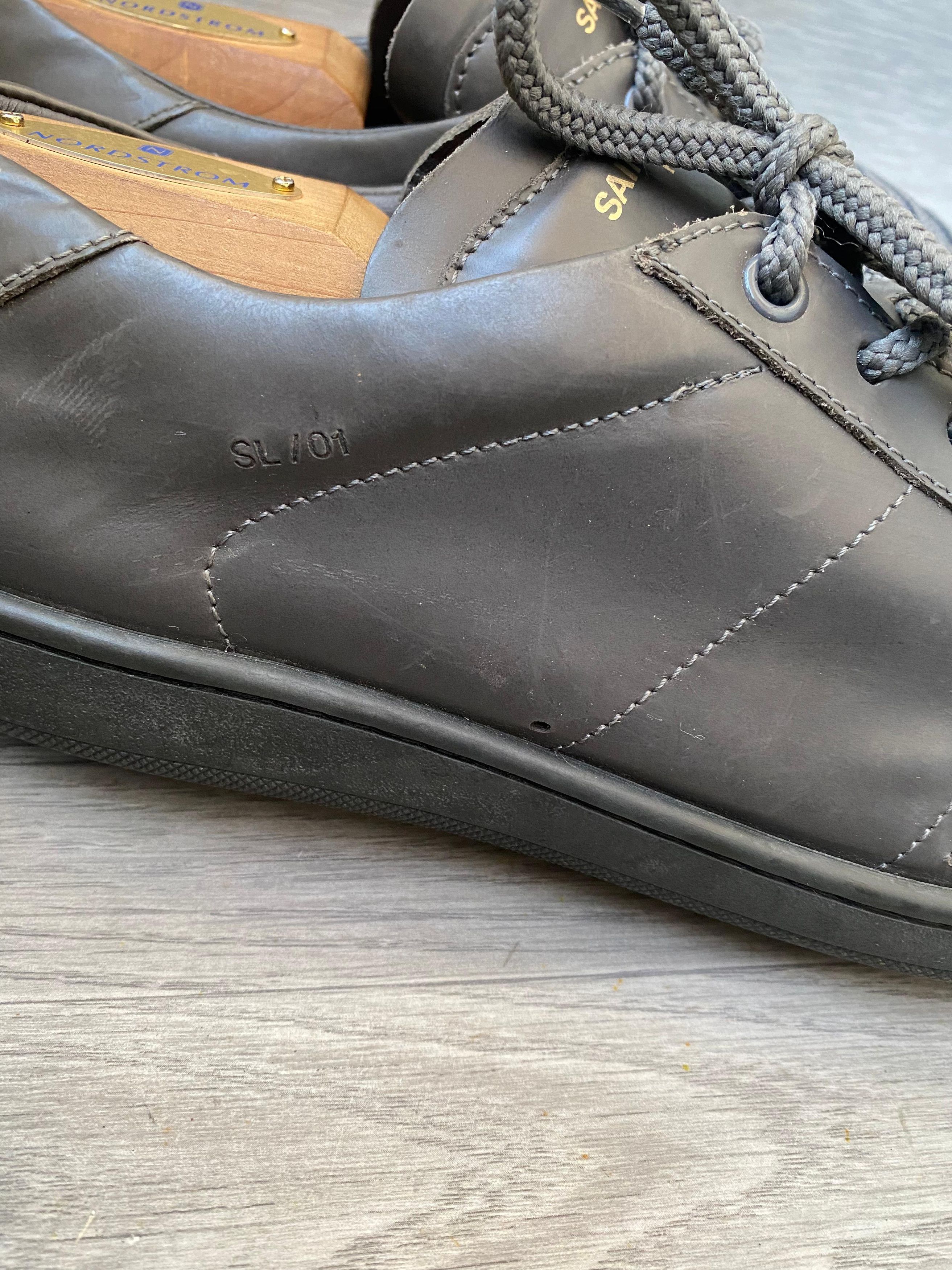 Saint Laurent Paris Saint Laurent SL01 Low Top Sneakers Sz 42 Size US 9 / EU 42 - 7 Thumbnail