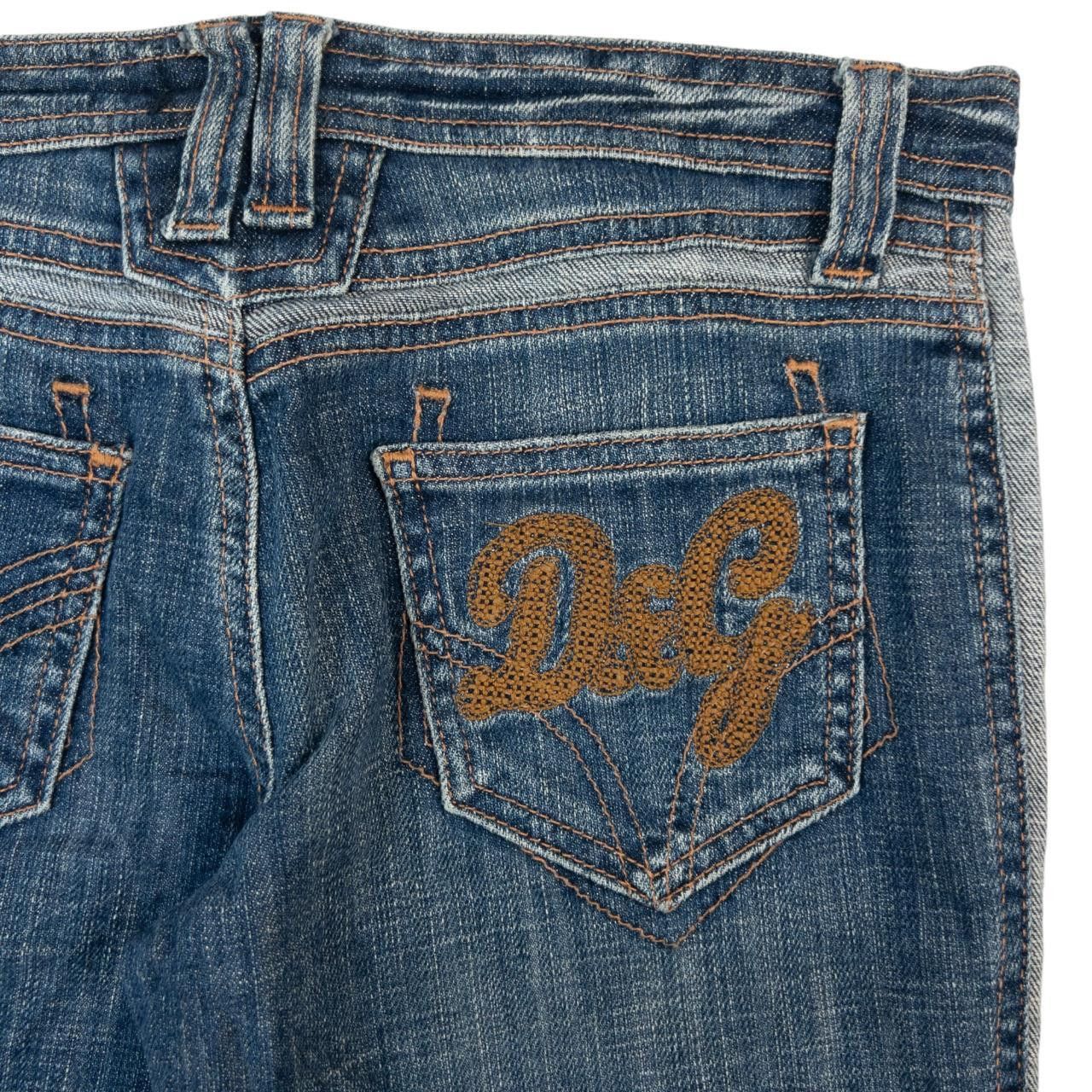 Dolce & Gabbana Vintage Dolce & Gabbana Embroidered Bootcut Jeans Size W28 Size 28" / US 6 / IT 42 - 6 Thumbnail