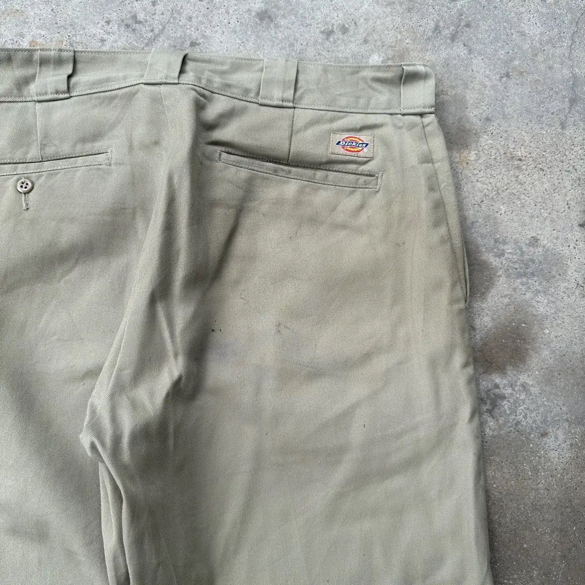 Dickies RUSTY DIRTY 🔥VTG DICKIES WORKWEAR TROUSERS KHAKI BLANK PANT Size US 34 / EU 50 - 15 Thumbnail