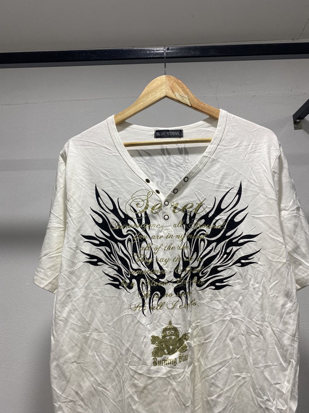 Hysteric Glamour Sick☠️ Strive Poem Flame y2k Punk Grunge Lgb Size US L / EU 52-54 / 3 - 4 Thumbnail