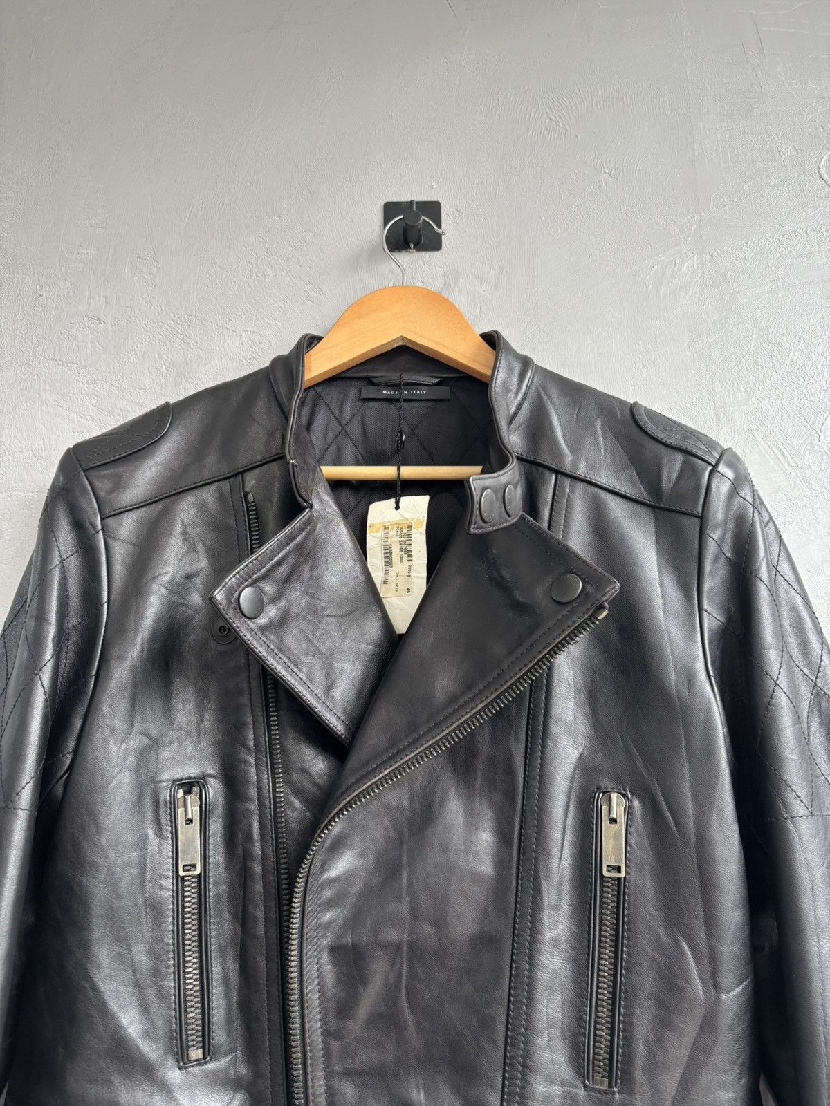 Gucci Gucci FW2006 runway motorbike leather jacket Size US M / EU 48-50 / 2 - 9 Thumbnail
