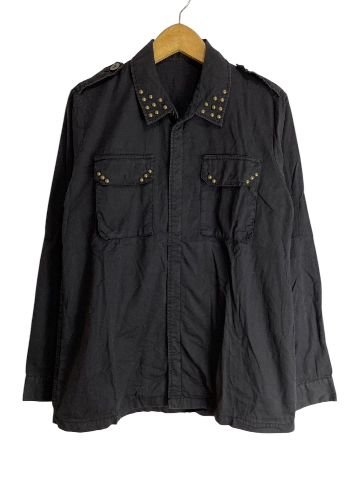 GOA Japanese Ozoc Gothic Studded Shirt Seditionaries Punks style Size US S / EU 44-46 / 1 - 1 Thumbnail