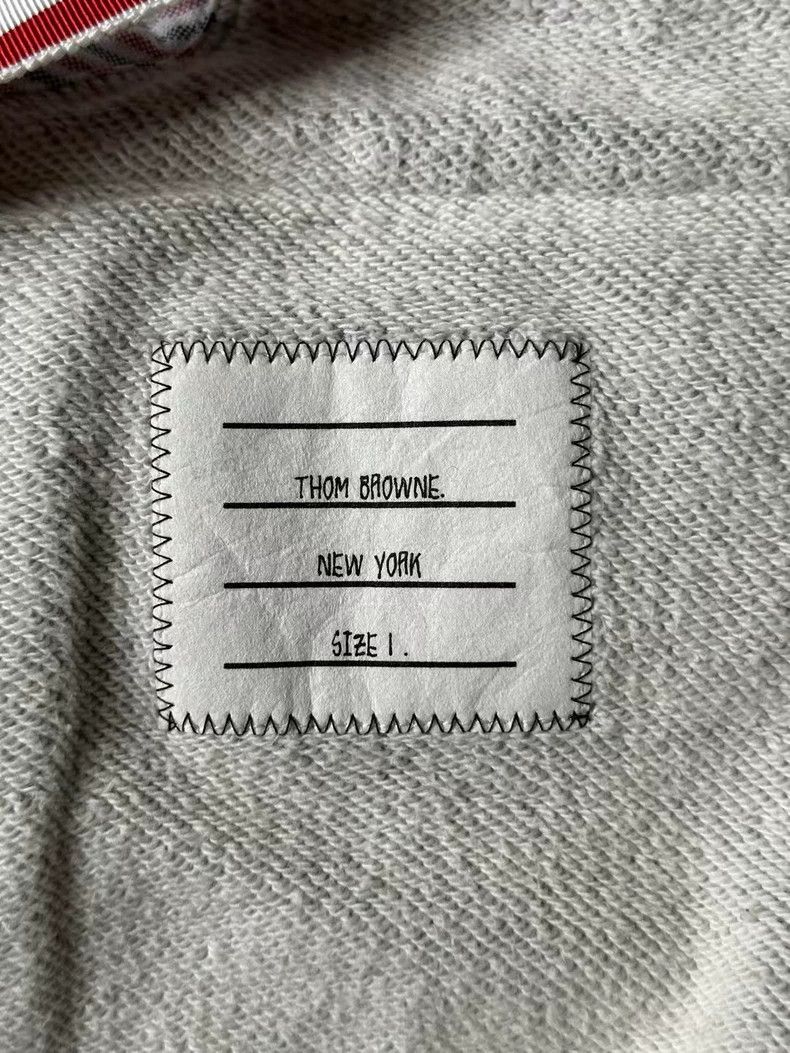 Thom Browne Thom Browne size1 Grey dress with a white collar Size 34S - 3 Thumbnail