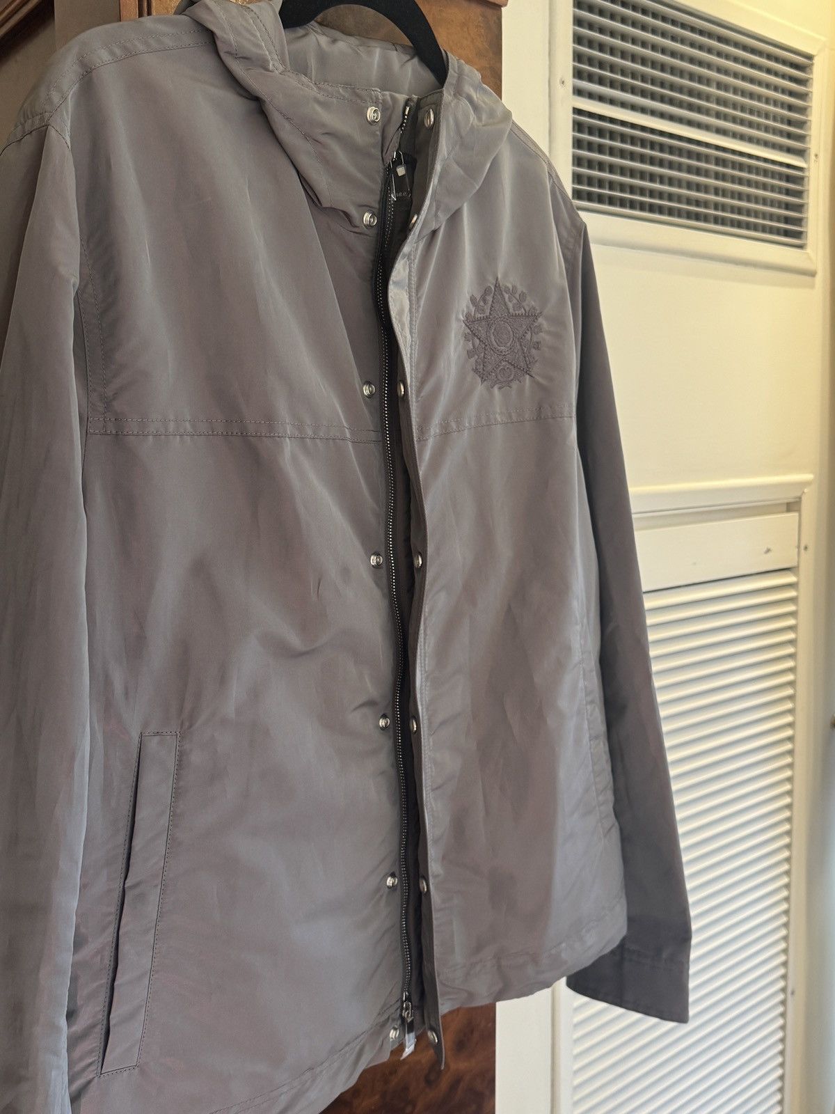 Dior Dior Lilac/Purple Windbreaker Rain Jacket with Embroidery Size US M / EU 48-50 / 2 - 6 Thumbnail