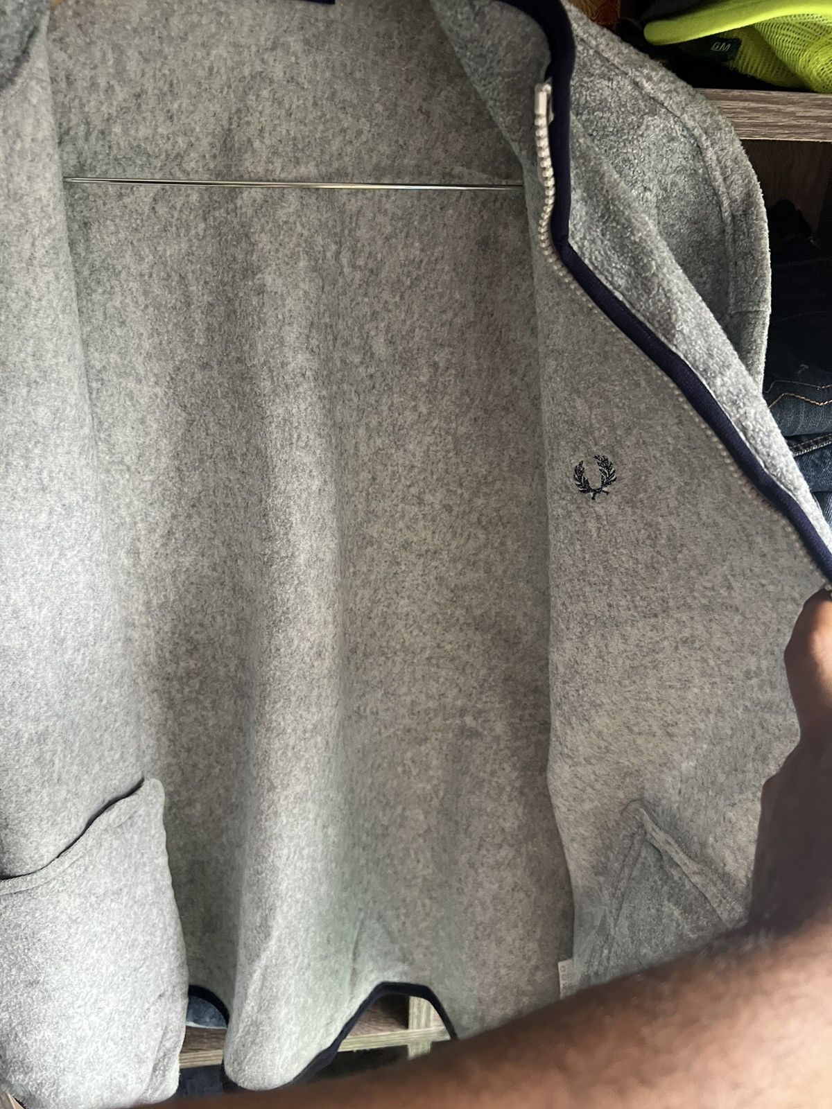 Fred Perry 🔥Made in Japan Fred Perry Zipper Fleece Jacket Size US L / EU 52-54 / 3 - 14 Thumbnail