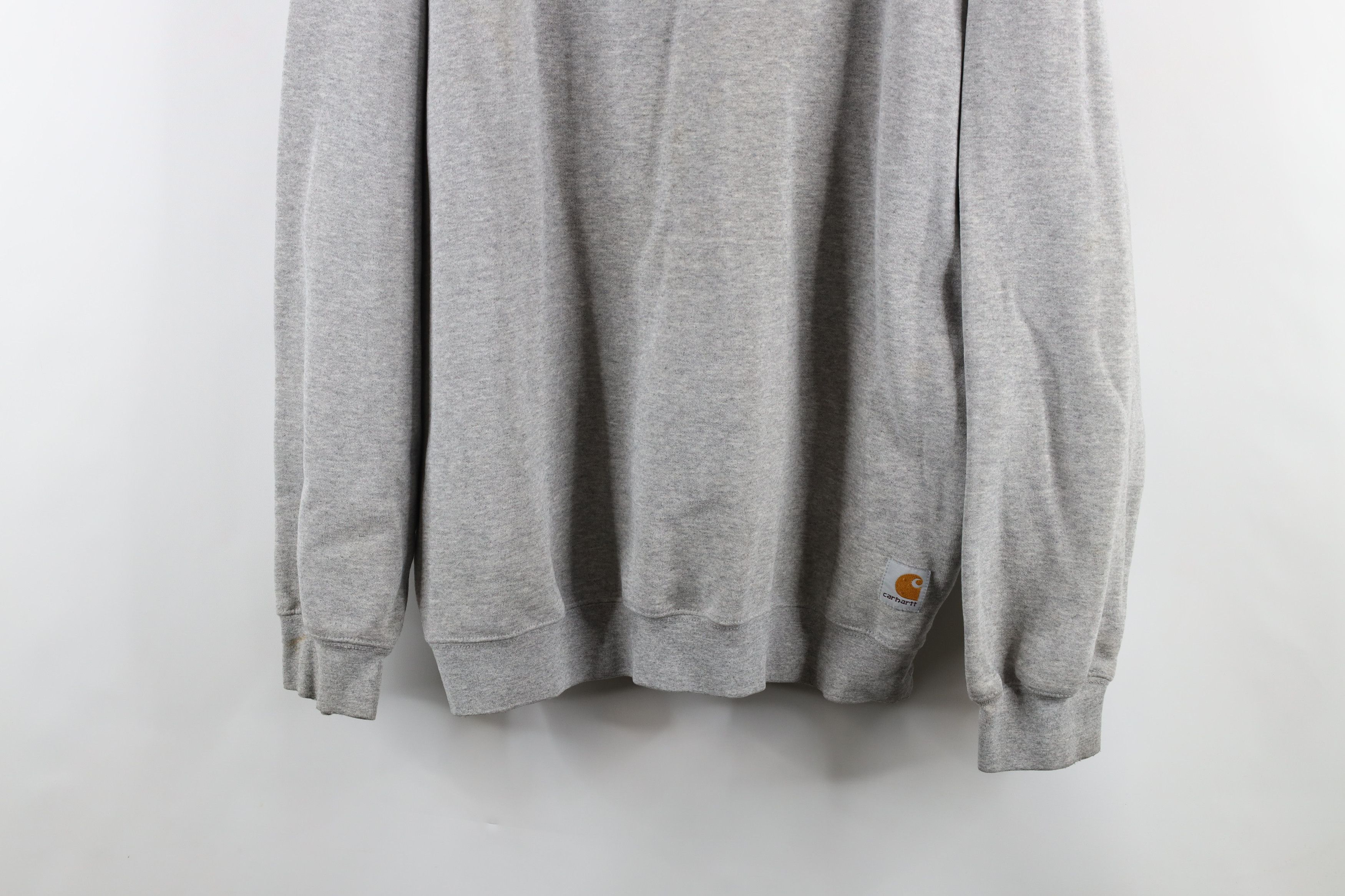 Carhartt Vintage 90s Carhartt Distressed Crewneck Sweatshirt USA Size US XXL / EU 58 / 5 - 3 Thumbnail