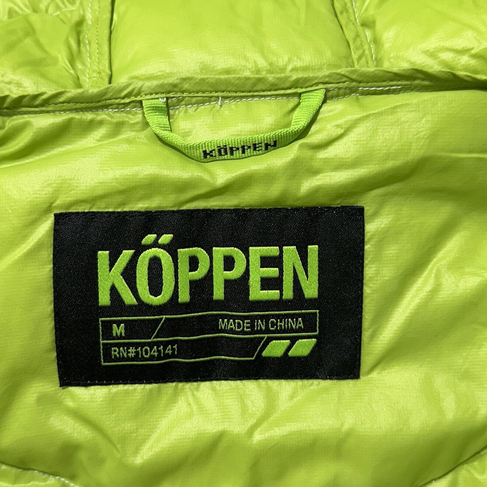 Other Koppen Medium Down Feather Puffer Vest Jacket Gray Camo Size M / US 6-8 / IT 42-44 - 5 Thumbnail