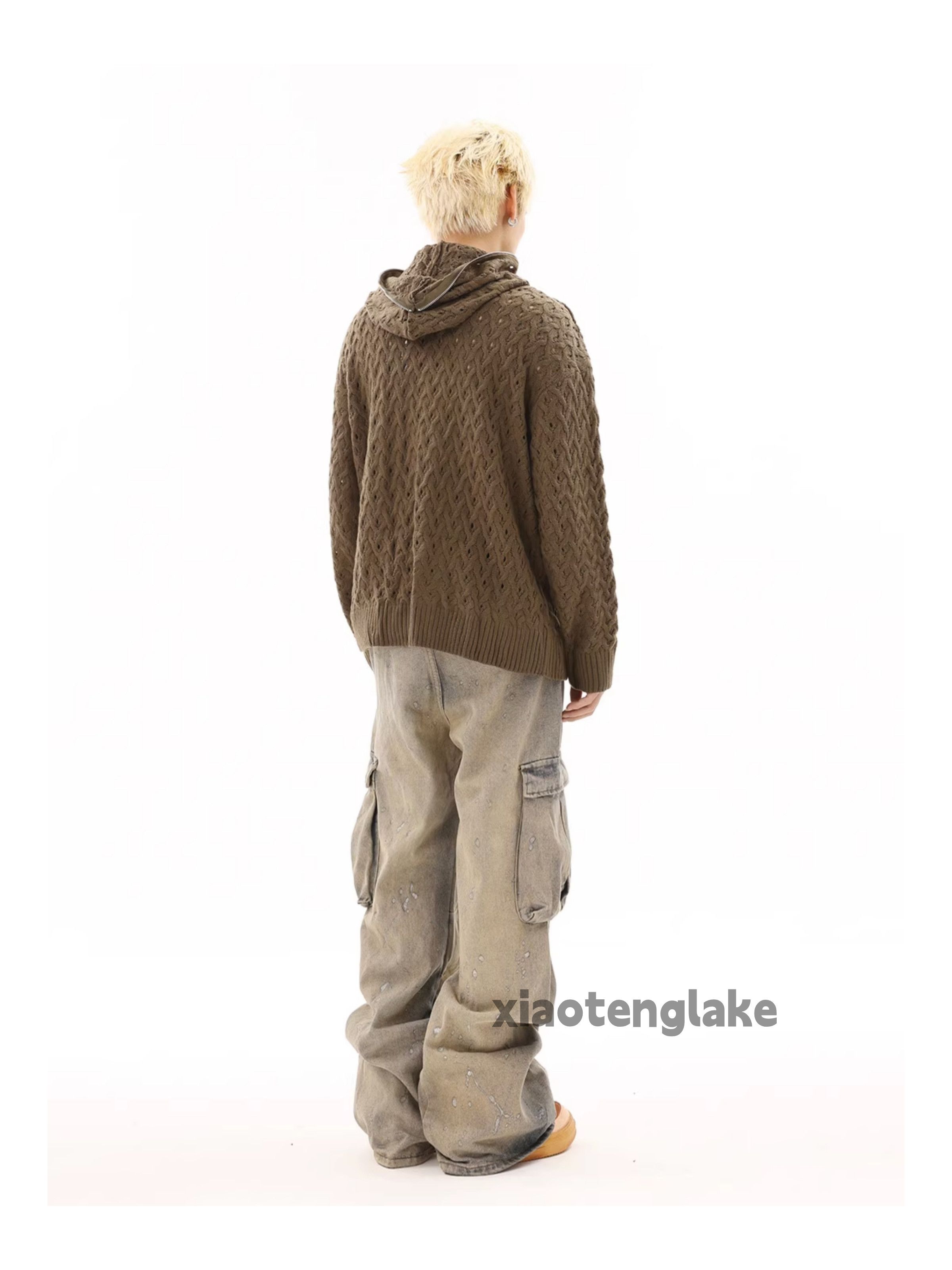 Jean × Vintage washed faded cleanfit yuppie loose baggy cargo jeans Size US 30 / EU 46 - 6 Thumbnail