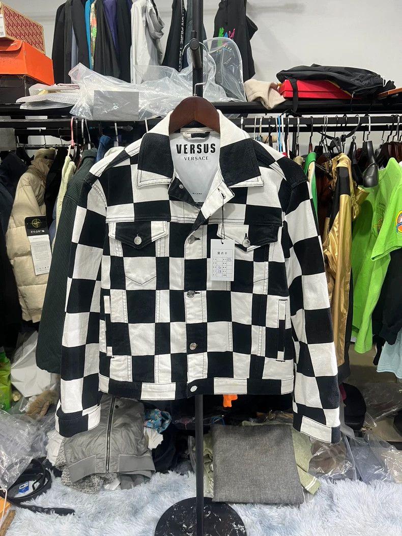 Other Versace Plaid denim top Size US S / EU 44-46 / 1 - 1 Thumbnail
