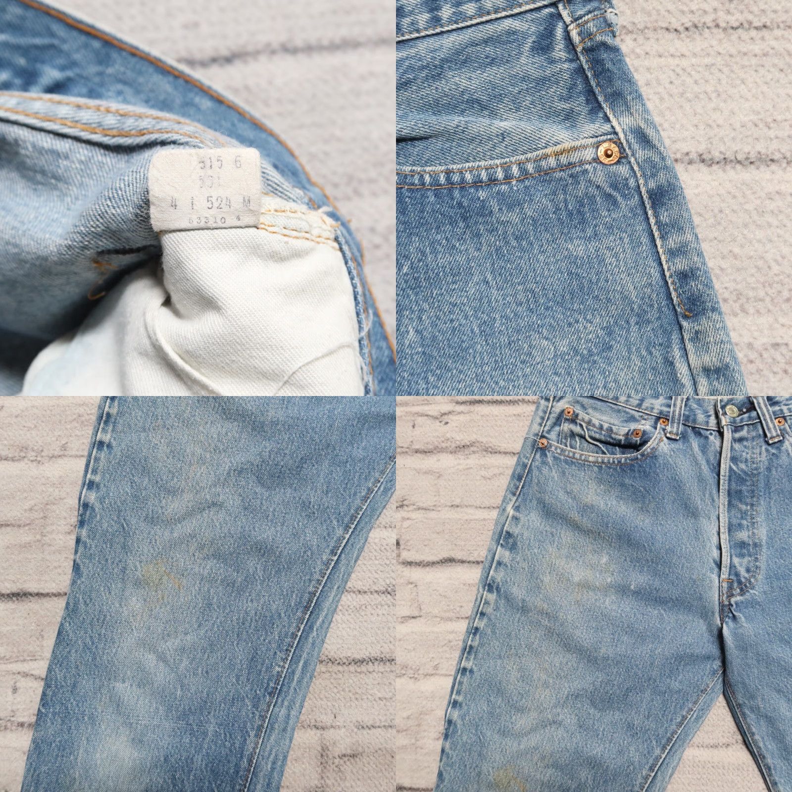 Levi's VINTAGE Levi's 501 Jeans Denim Jeans Mens 30 Medium Wash 26-27 Inseam Selvedge Button Closure Size US 30 / EU 46 - 9 Thumbnail