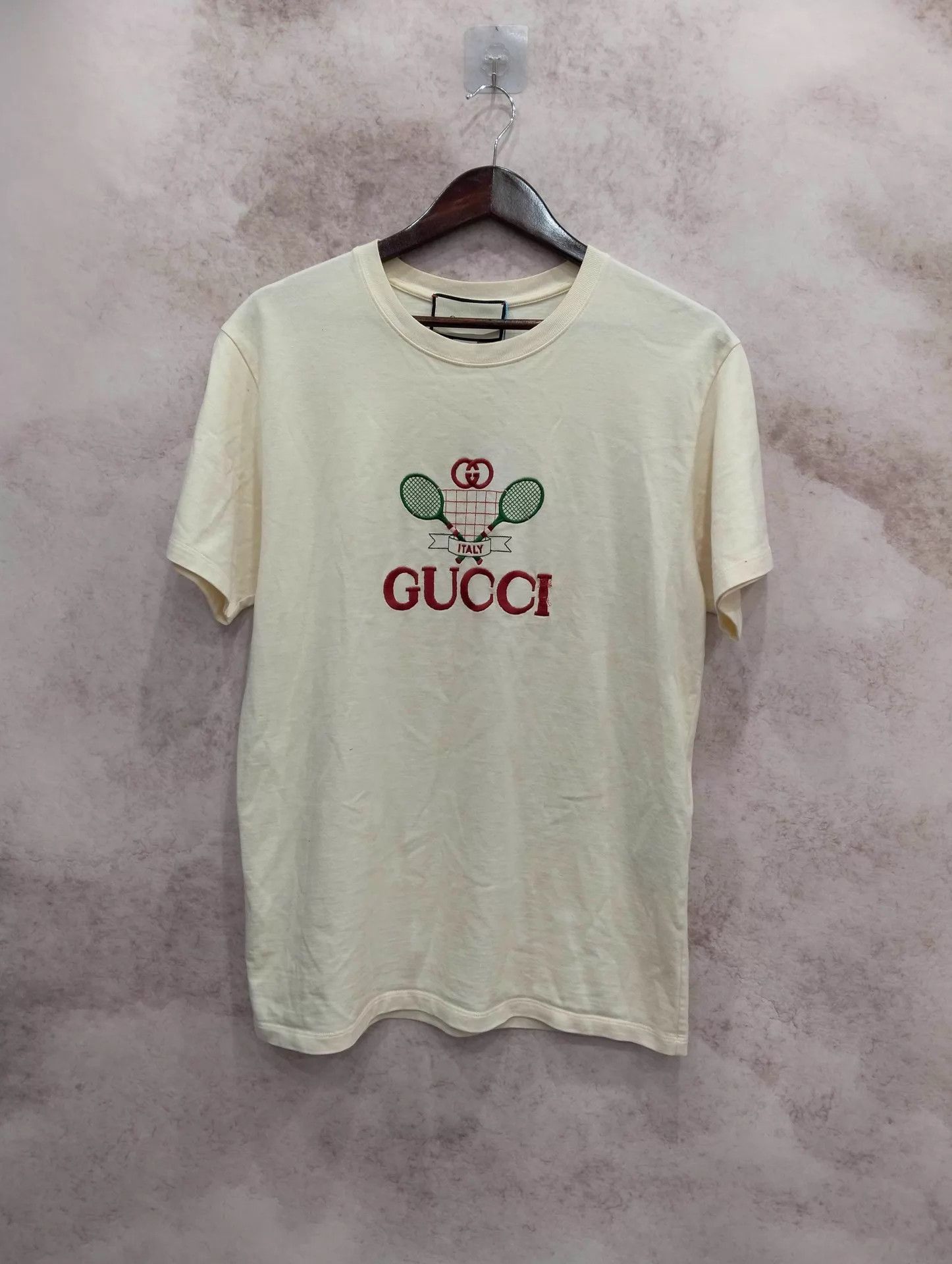 Gucci Gucci Embroidered Double G Tennis Tee XS Size US XS / EU 42 / 0 - 1 Thumbnail