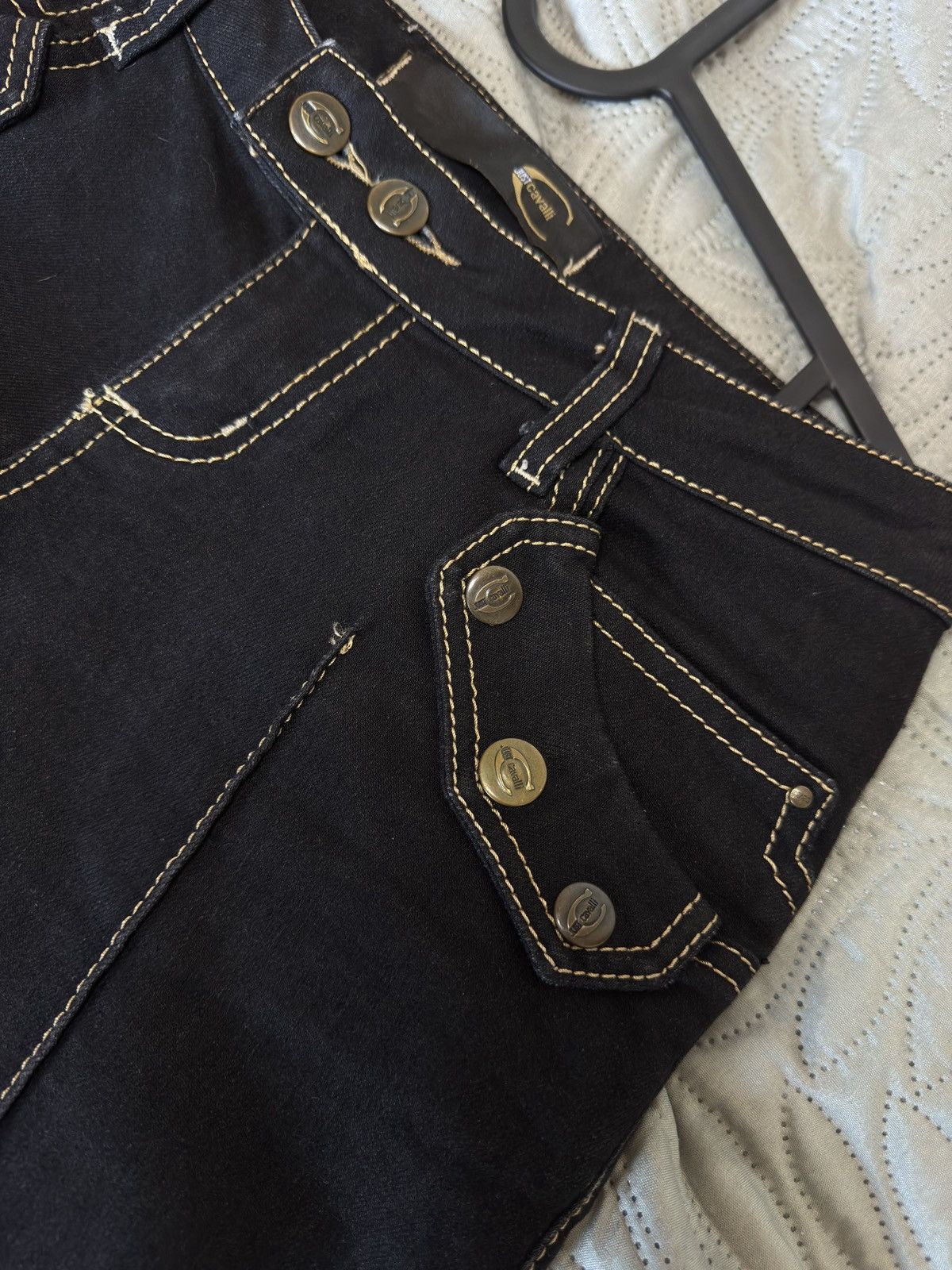 Just Cavalli Vintage Y2K Just Cavalli Low-Rise Jeans Size 27" / US 4 / IT 40 - 5 Thumbnail