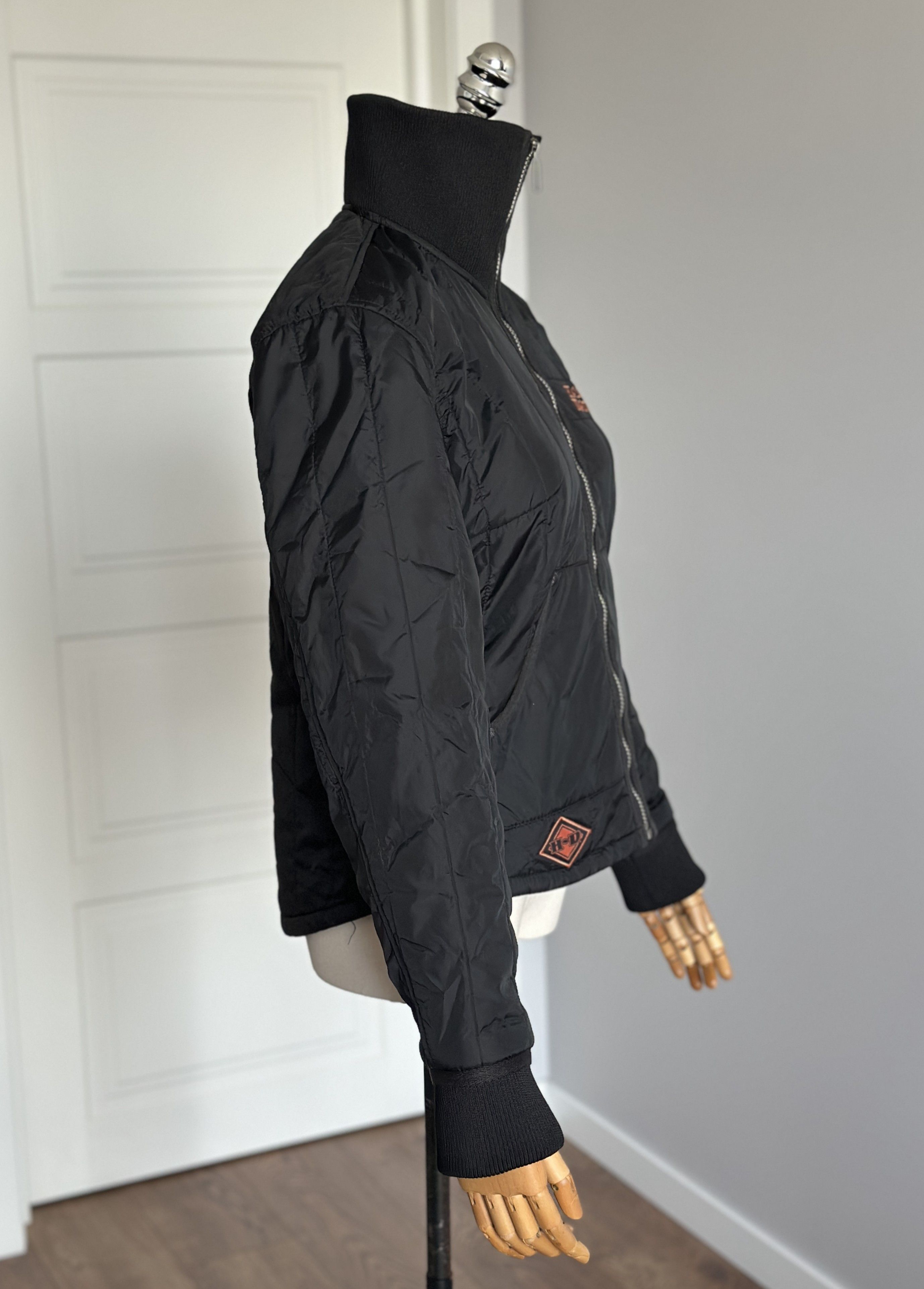 Harley Davidson HARLEY DAVIDSON Quilted Nylon Jacket S Motorcycle Clothing Size S / US 4 / IT 40 - 8 Thumbnail