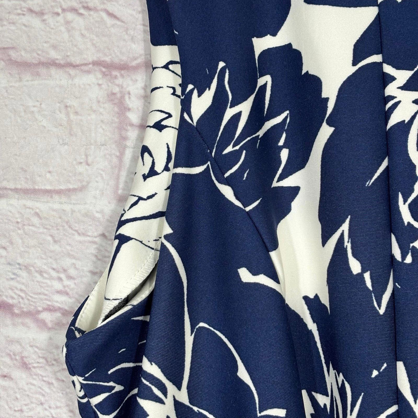 Ann Taylor Taylor Floral Sleeveless Dress Size 20 Size XXL / US 16-18 / IT 52-54 - 6 Thumbnail