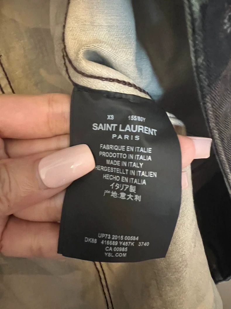 Saint Laurent Paris Saint Laurent Paris Camouflage jacket 2505-Nextarrow Size US XS / EU 42 / 0 - 5 Thumbnail