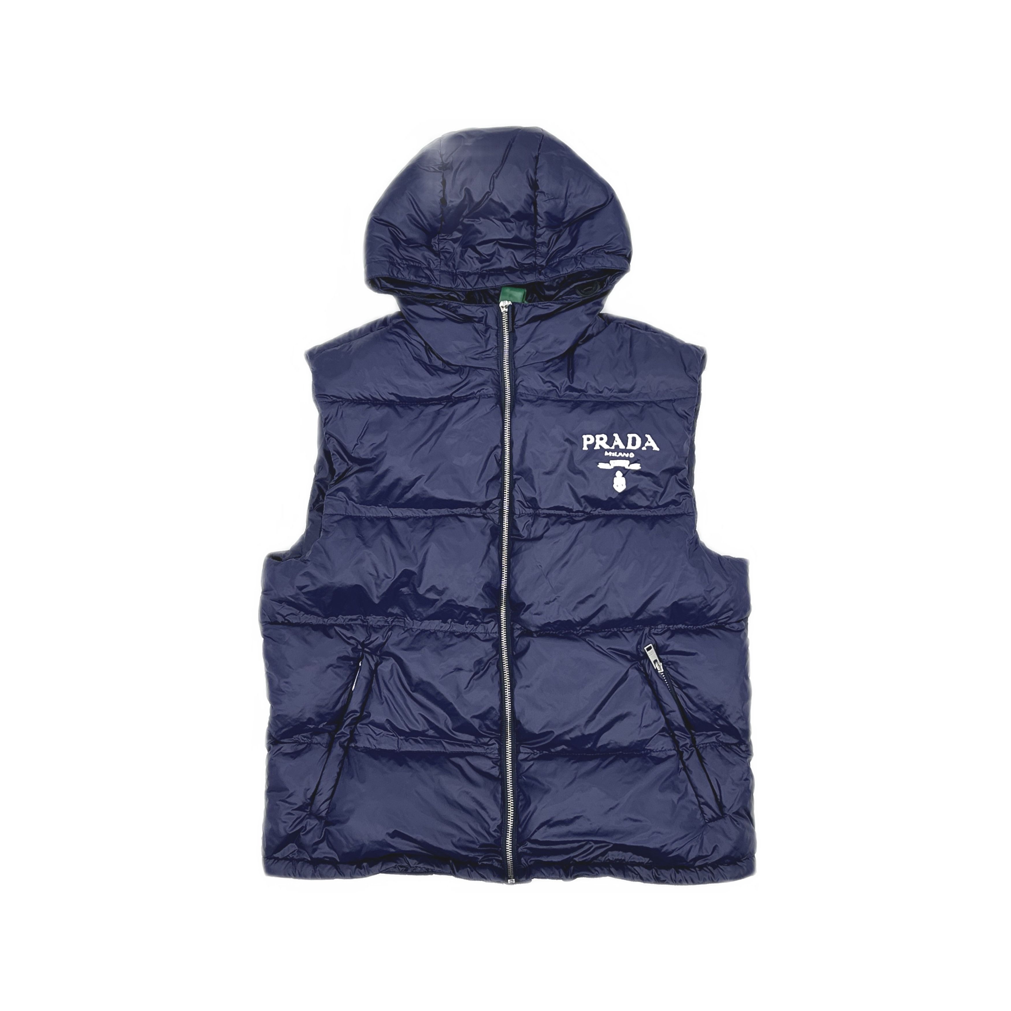 Prada Prada Logo Puffer Vest Size M Size US M / EU 48-50 / 2 - 1 Thumbnail