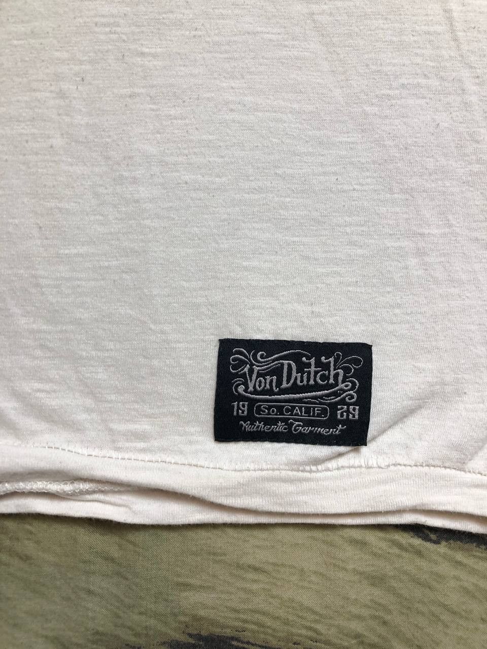 Von Dutch Von Dutch Big Heritage Motorcycle Print Crew Neck T-Shirt Size US L / EU 52-54 / 3 - 5 Thumbnail