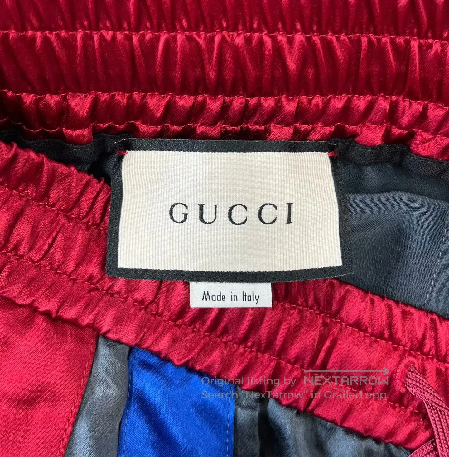Gucci Guicci Dark gray acetate fiber drawstring casual shorts| Size US 32 / EU 48 - 3 Thumbnail