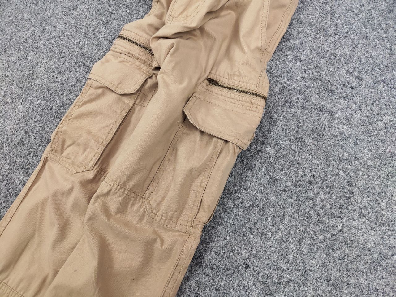 Japanese Brand Vintage Japan Style Mens Casual Wear Cargo Zip Pants Y2K Size US 32 / EU 48 - 5 Thumbnail