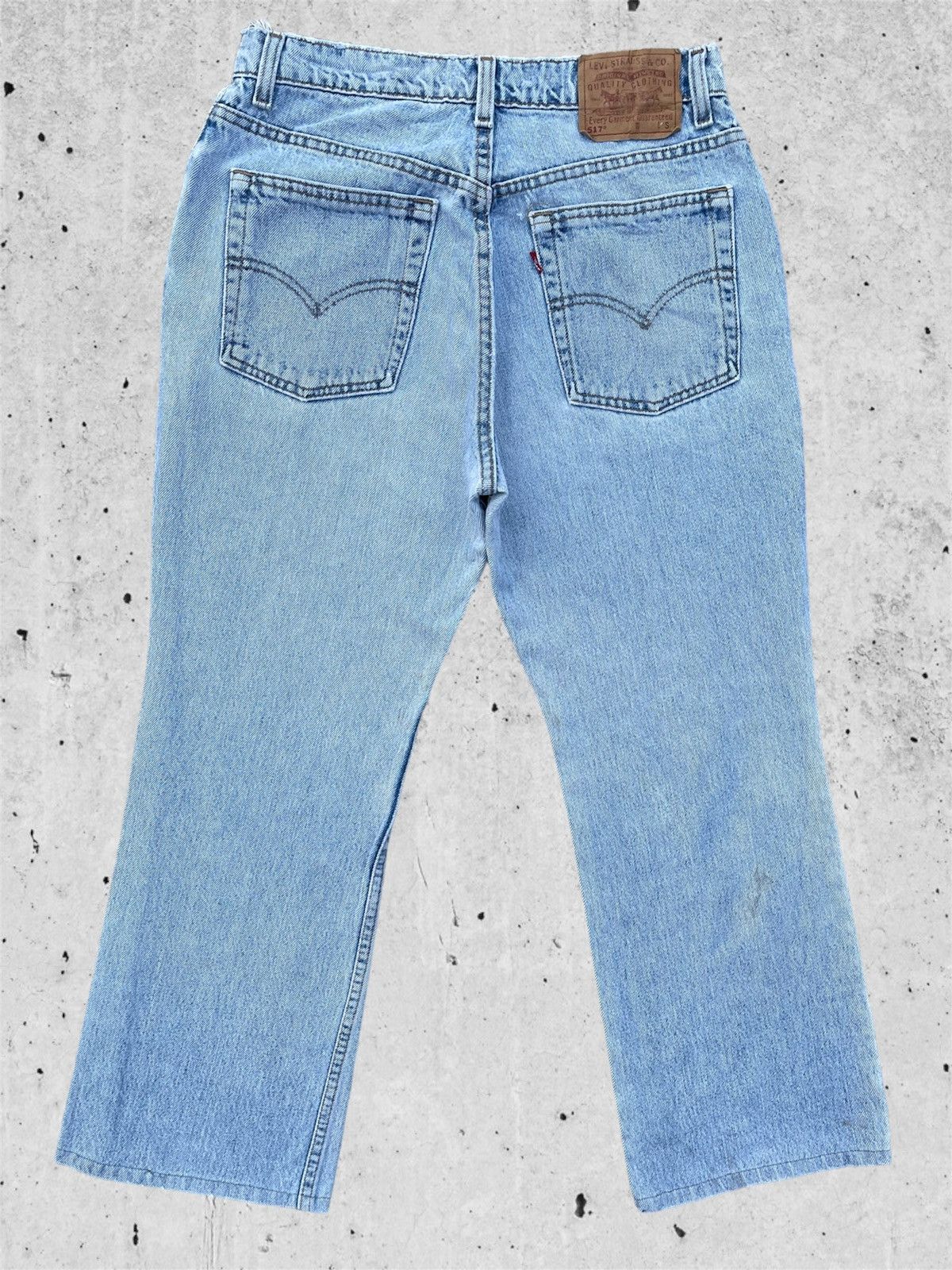Jean × Levi's 🔥 Levi's 517 Boot Cut Distressed Denim W29🔥 Size US 29 - 10 Thumbnail