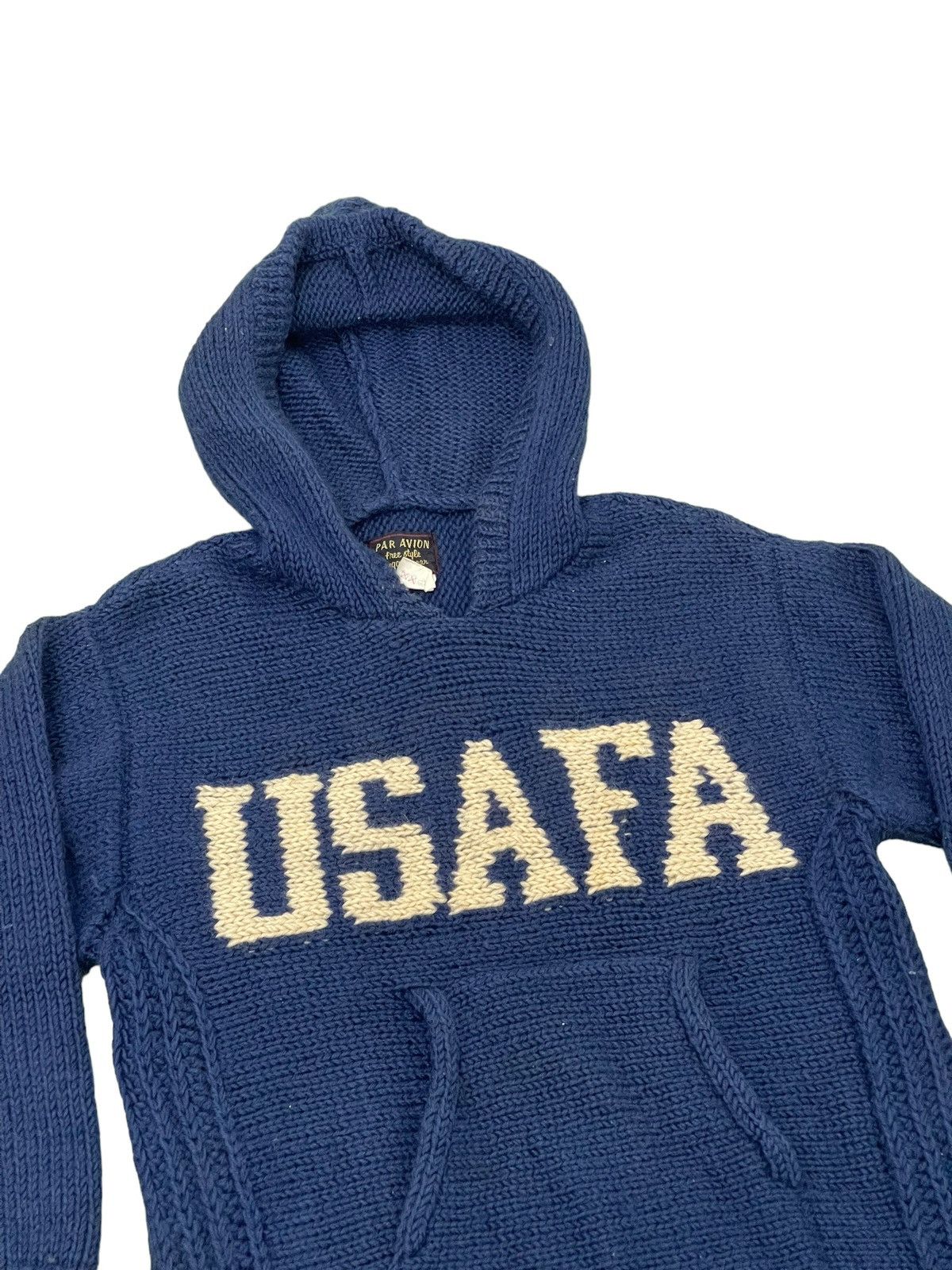 Japanese Brand Vtg USAFA Hoodie Knitwear Par Avion USAF Academy 5🟩8 Size US S / EU 44-46 / 1 - 1 Thumbnail