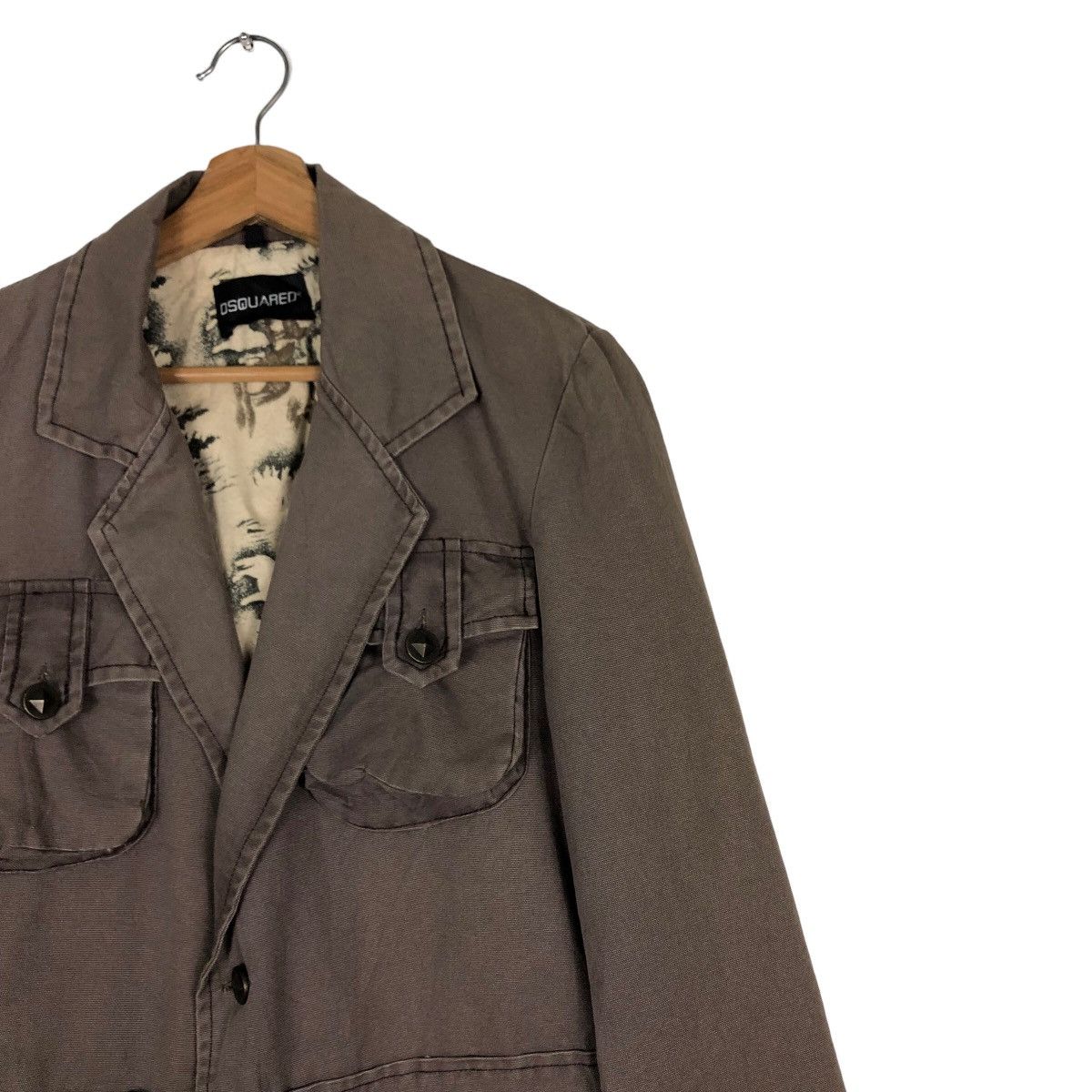 Dsquared2 🔥Worker Chore Jacket Double Breast Rare Lining Dsquared2 Size US L / EU 52-54 / 3 - 6 Thumbnail