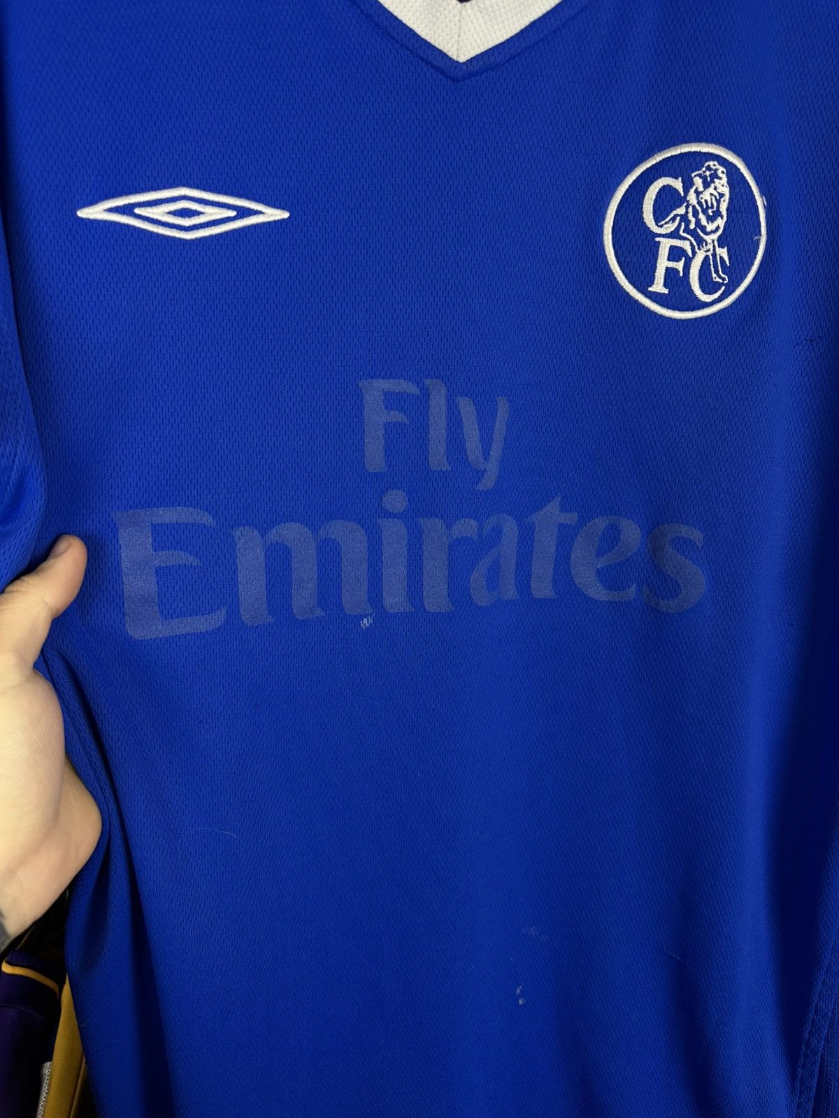 Umbro Chelsea 2003-05 Reversibl Football Shirt Soccer Jersey Umbro Size US M / EU 48-50 / 2 - 11 Thumbnail