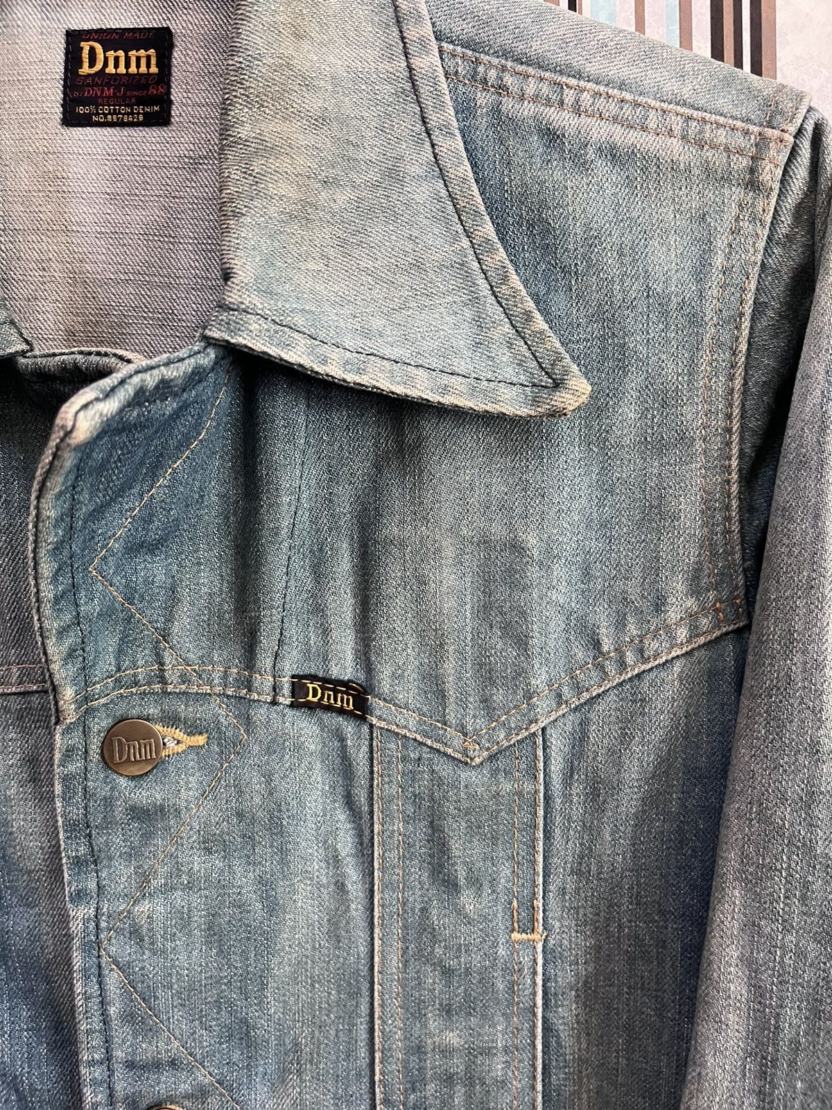 Denime DNM-J union made sanforized distress #A2 Size US M / EU 48-50 / 2 - 5 Thumbnail