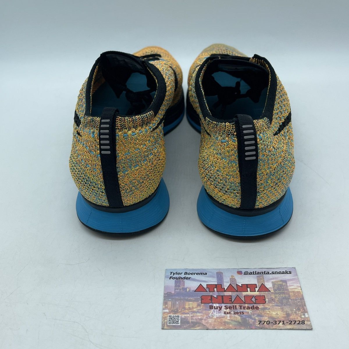 Nike Flynit racer sherbet Size US 11 / EU 44 - 3 Thumbnail