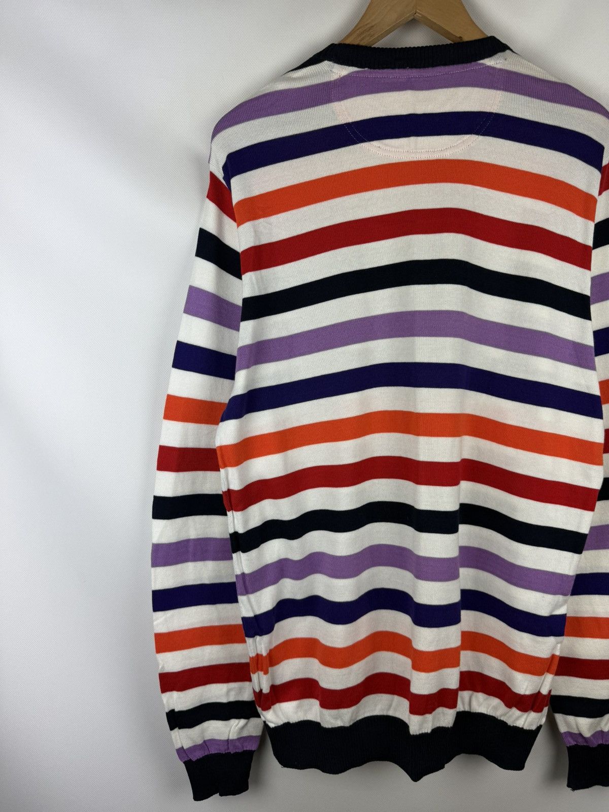 Paul & Shark Paul & Shark Men’s Striped Knitted Crewneck Sweater Pullover Size US XXL / EU 58 / 5 - 15 Thumbnail