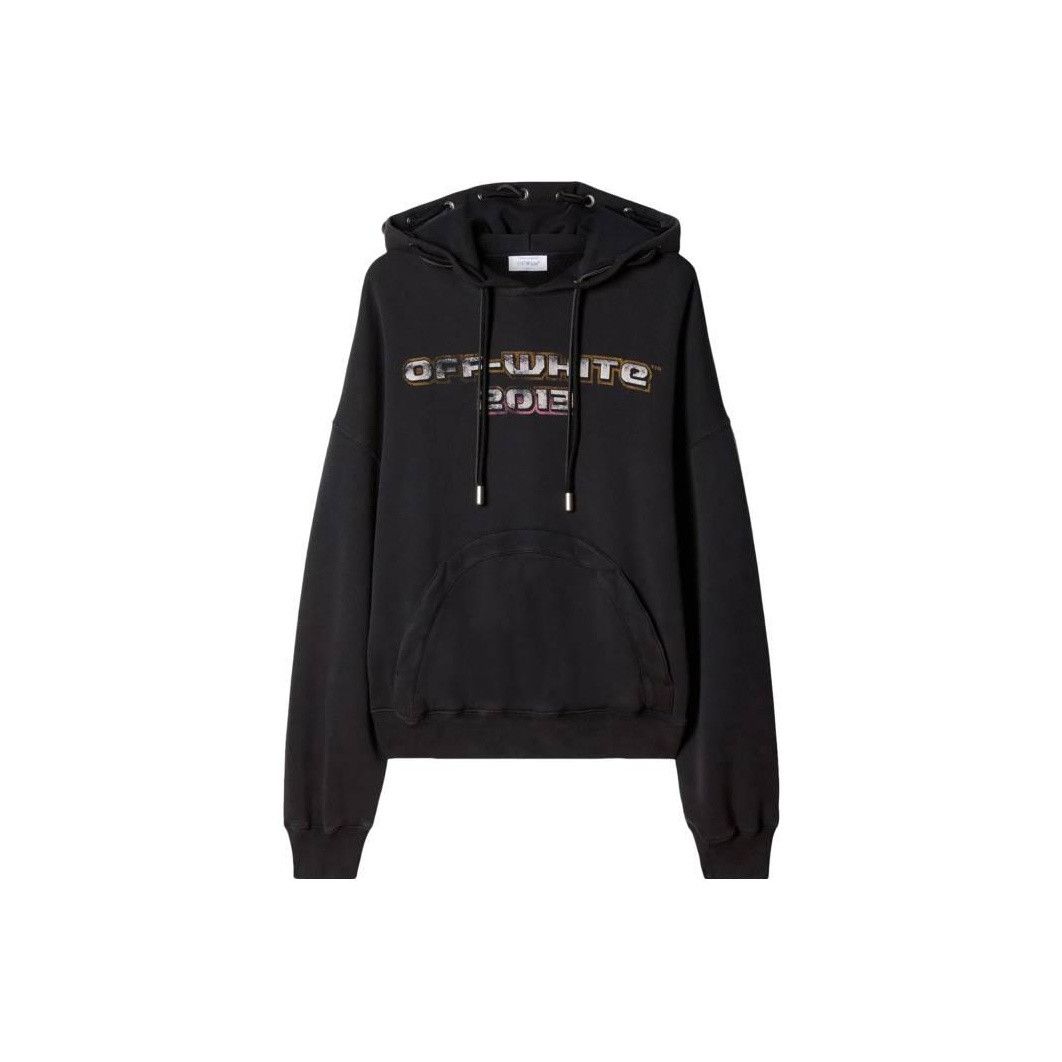 Off-White Off-White Digit Bacchus Logo Hoodie Size S Size US S / EU 44-46 / 1 - 1 Thumbnail
