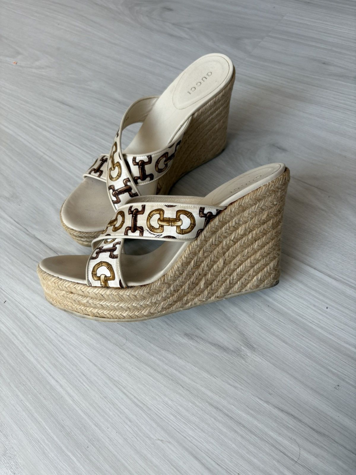 Gucci Gucci cloth sandals Size US 6.5 / IT 36.5 - 20 Thumbnail