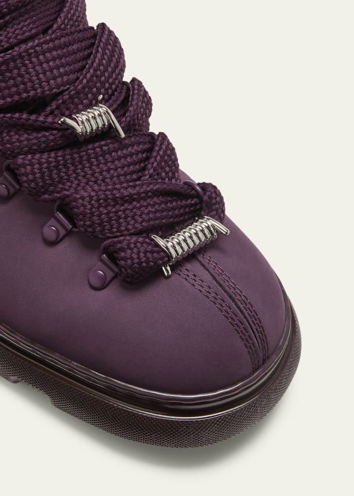 Burberry o1w1db10824 Nubuck Trek Boots in Purple/Black Size US 13 / EU 46 - 5 Thumbnail