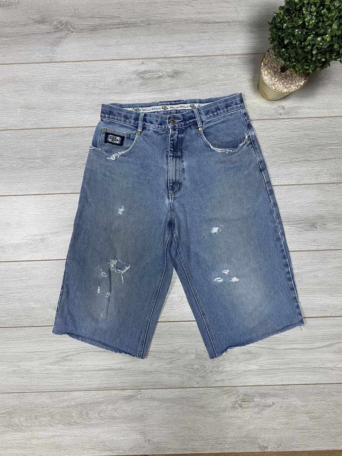 Pelle Pelle Vintage Pelle Pelle Shorts Baggy Fit Size US 32 / EU 48 - 2 Thumbnail