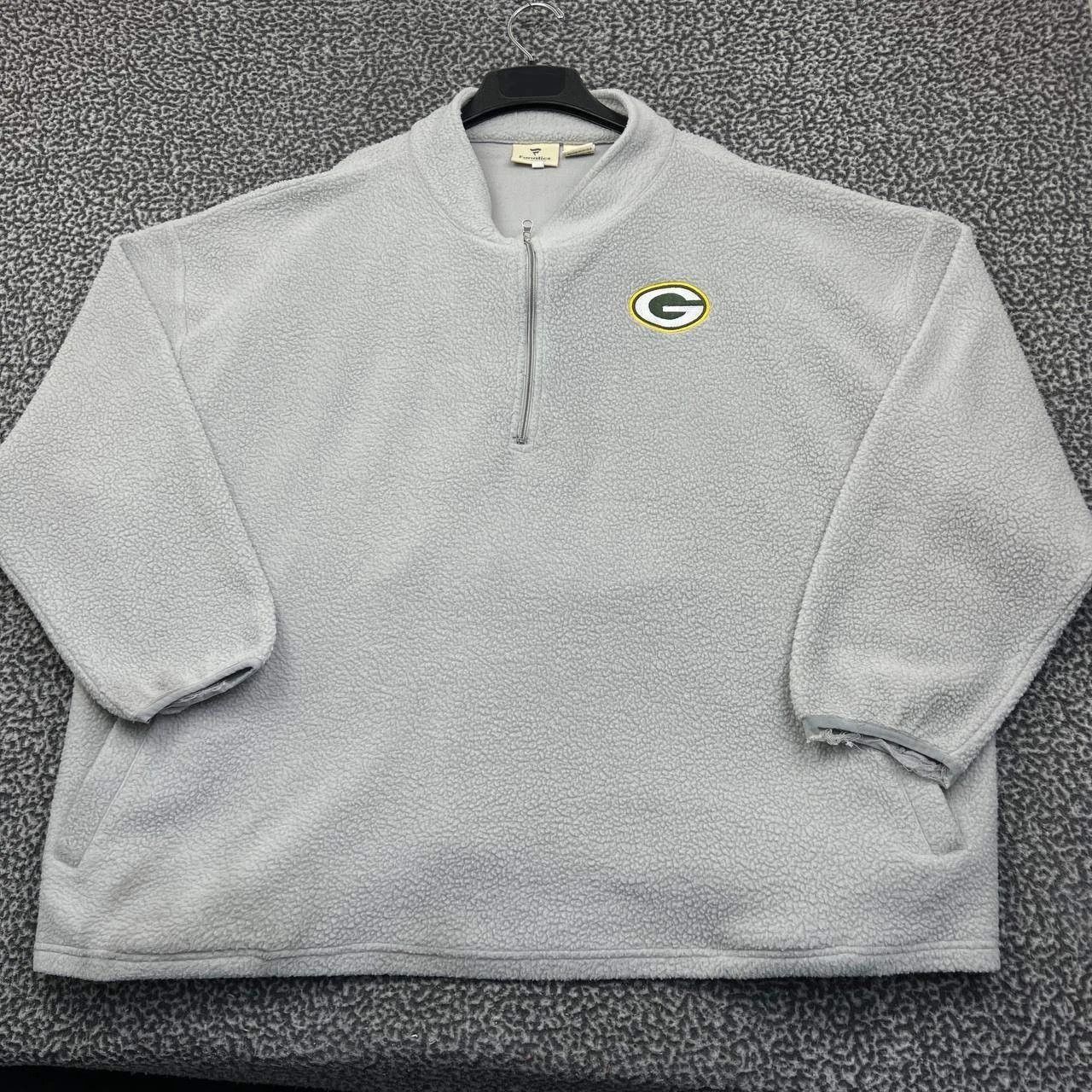 Other Green Bay Packers Fleece Jacket Women 4X Fanatics Half Zip Size 4XL / US 24-26 - 1 Thumbnail